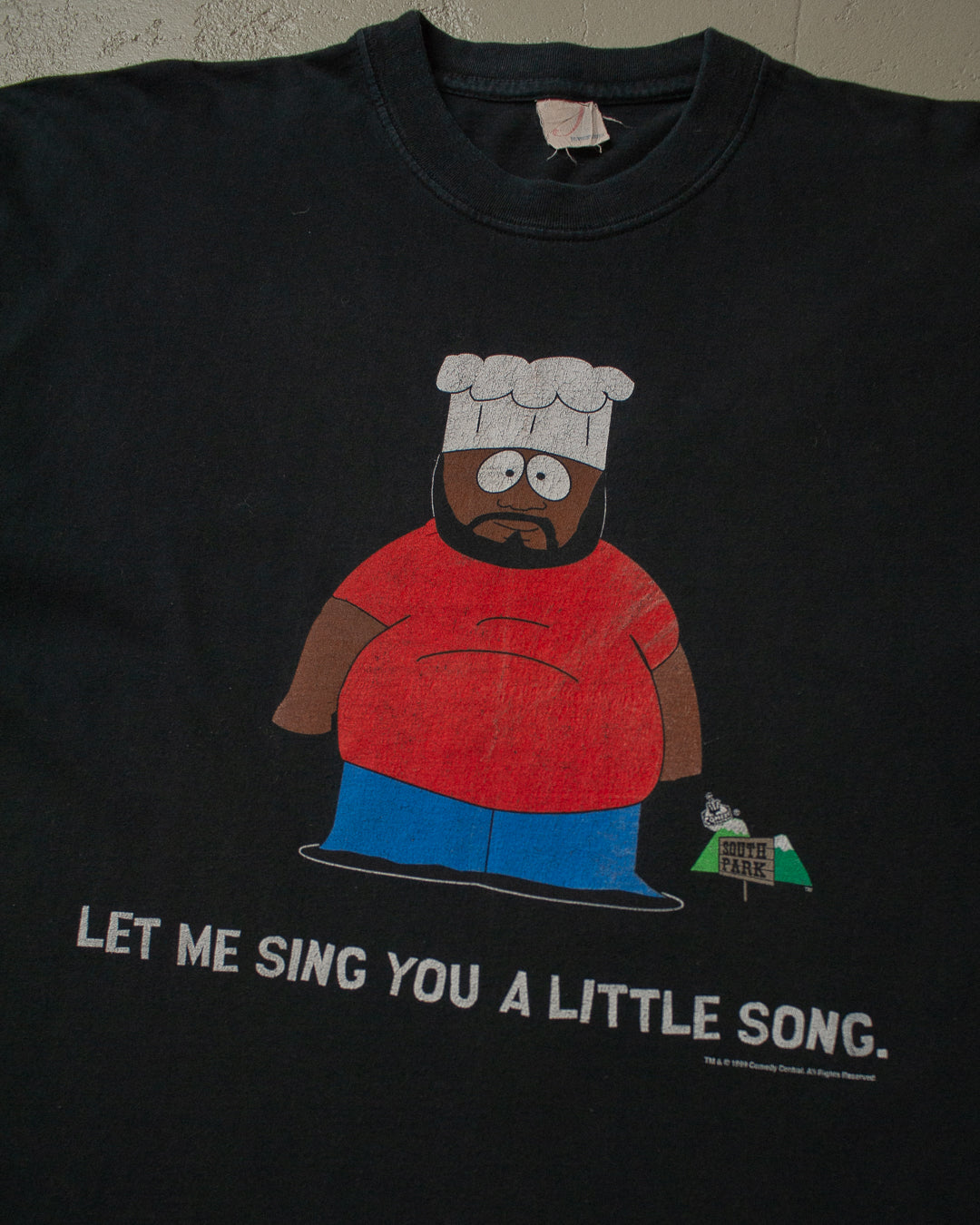 1999 South Park "Chef" T-shirt black - XL