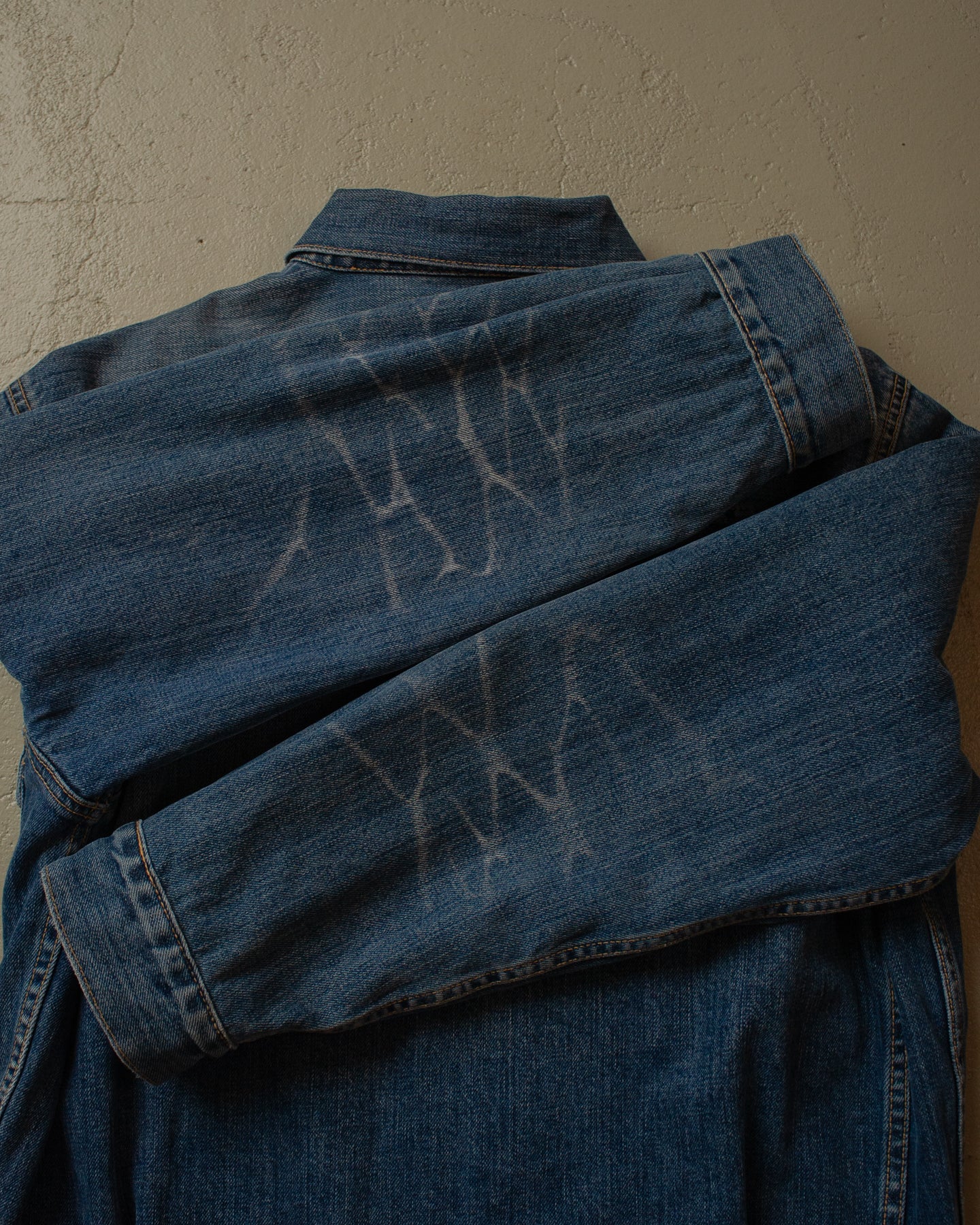 90s Double RL Type 2 lined Denim Jacket blue - M