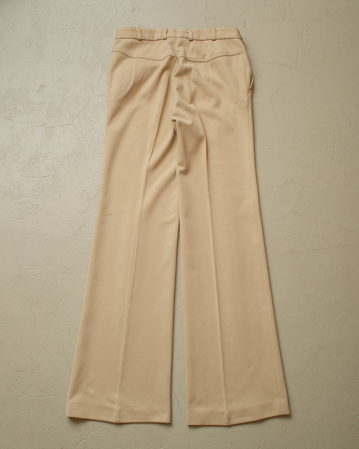 1970s C&A Flared Pants beige - W31 L34