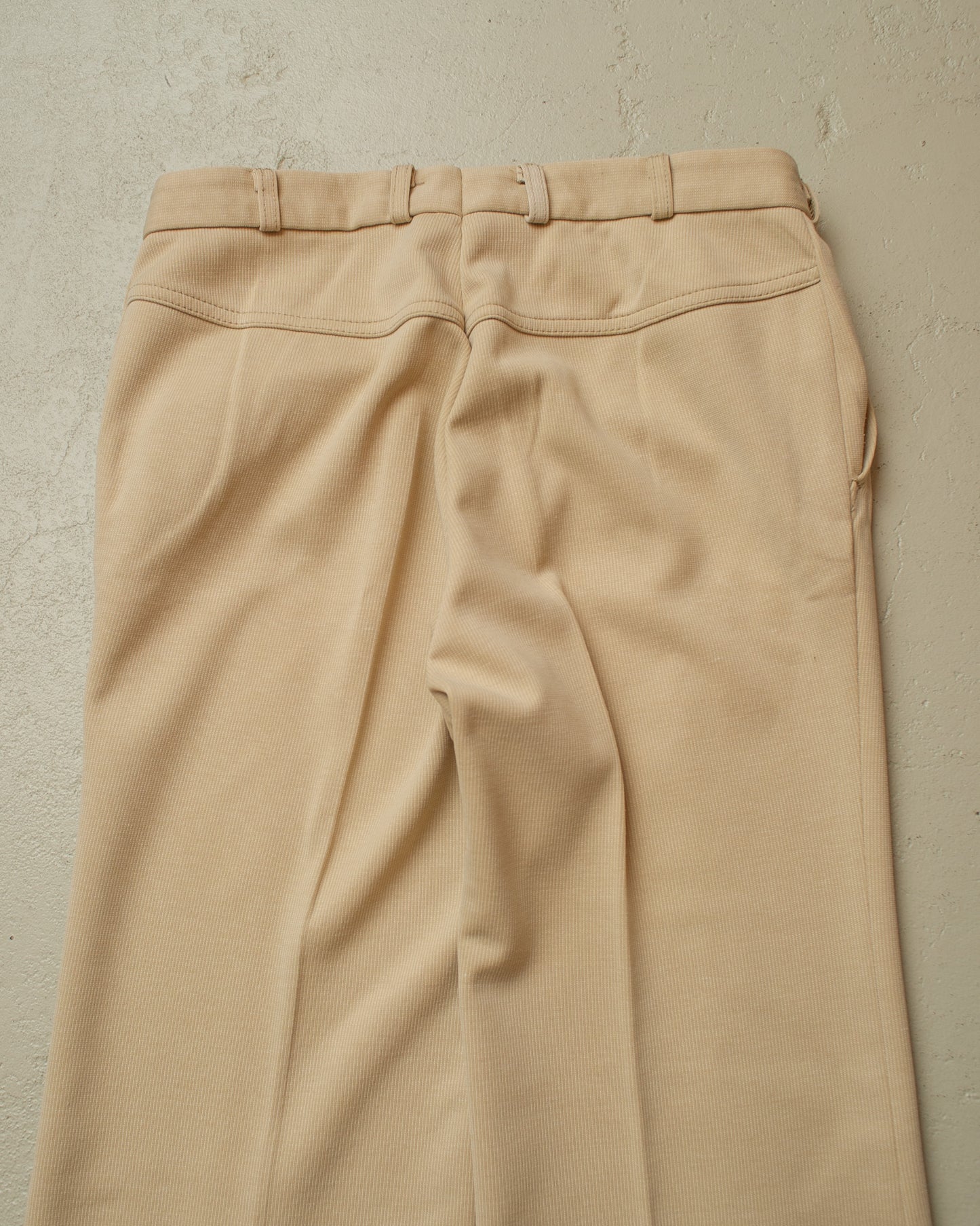 1970s C&A Flared Pants beige - W31 L34