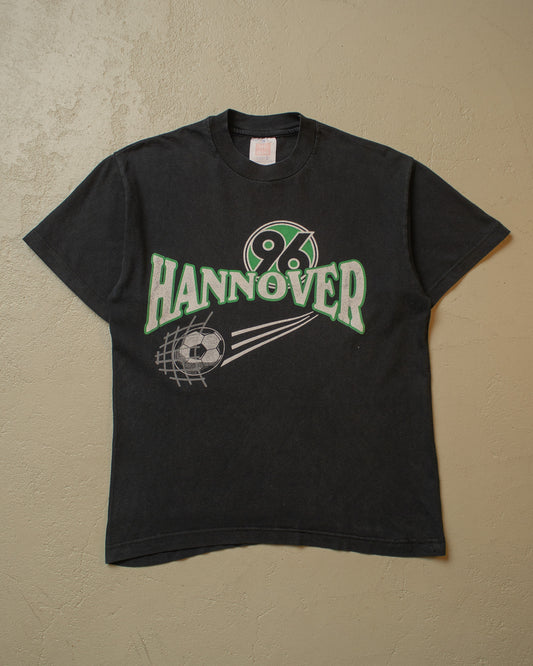 1990s Hannover 96 Faded T-shirt black - M