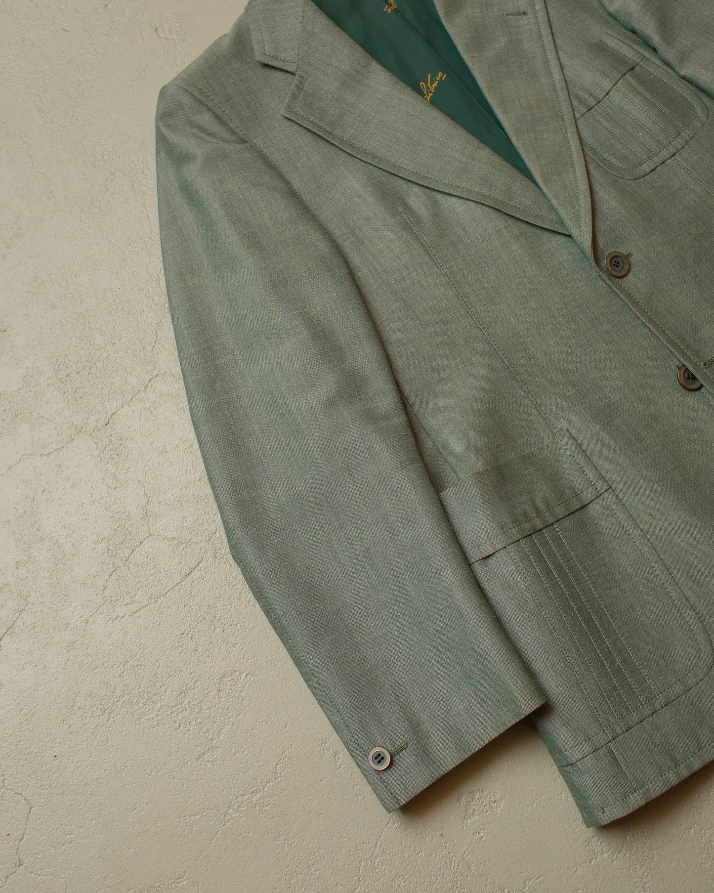 1960s/70s Angelo Litrico C&A Sports Suit light green - M/L