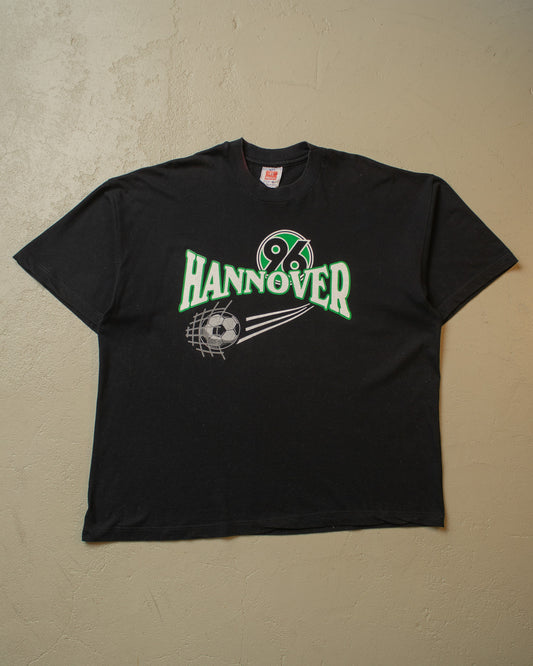 1990s Hannover 96 T-shirt black - XXL