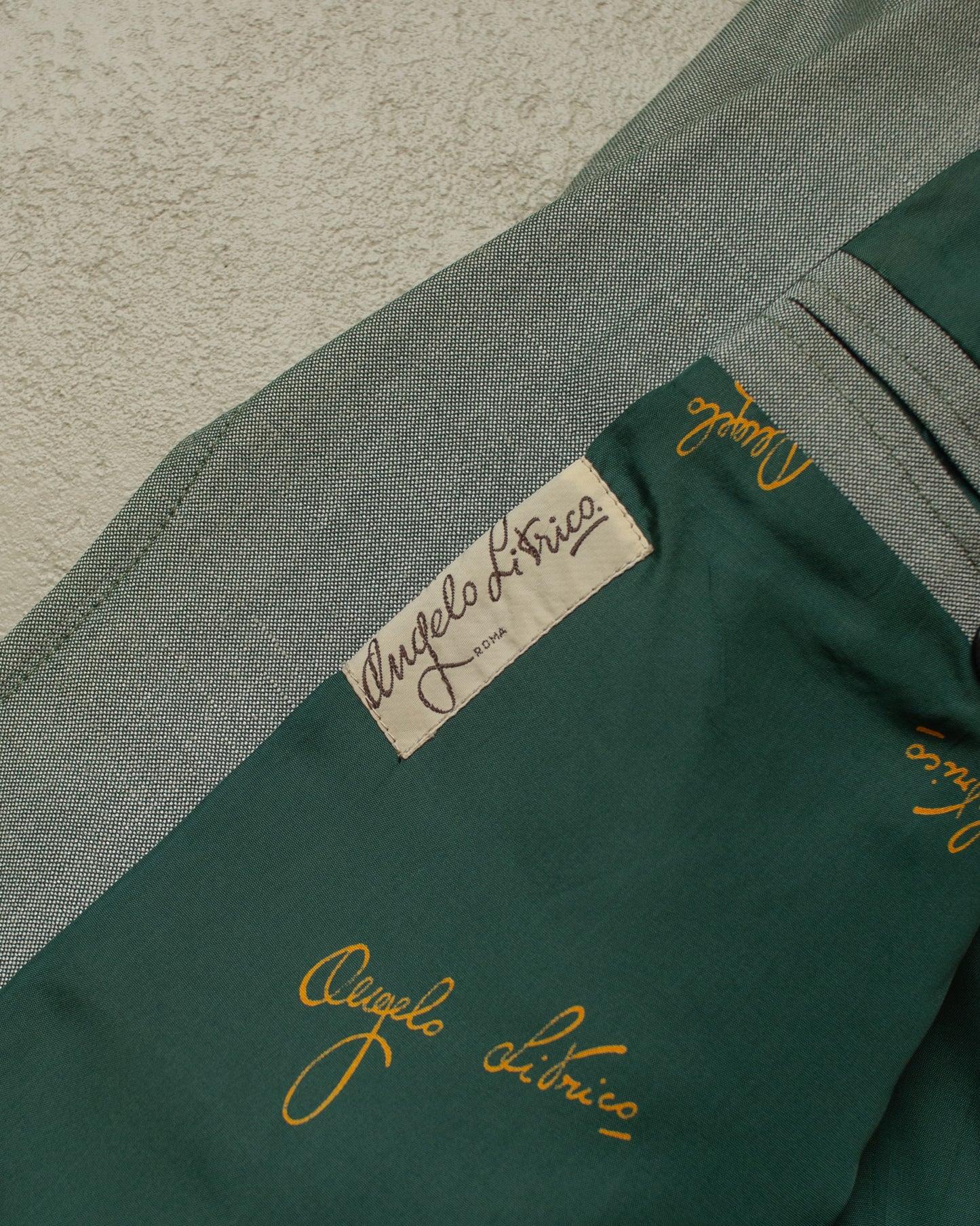 1960s/70s Angelo Litrico C&A Sports Suit light green - M/L