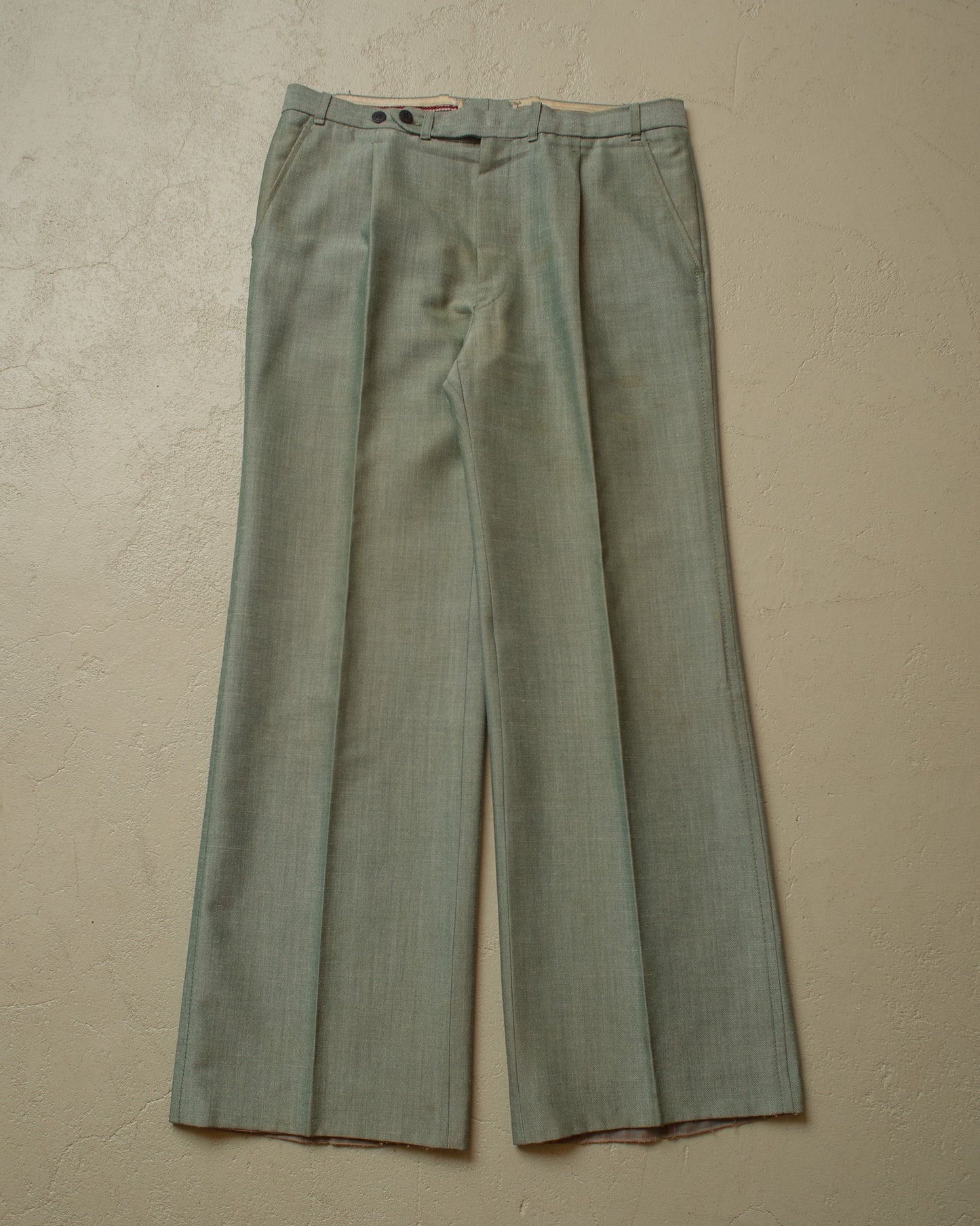 1960s/70s Angelo Litrico C&A Sports Suit light green - M/L
