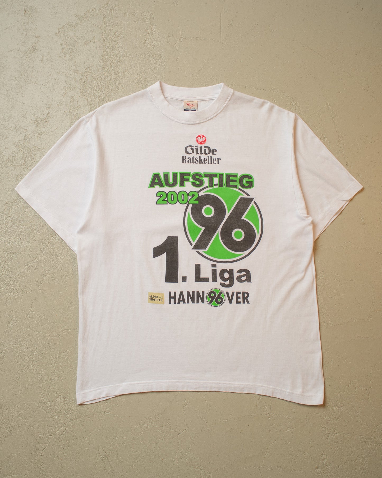 2002 Hannover 96 Aufstieg 1. Liga T-shirt white - L/XL