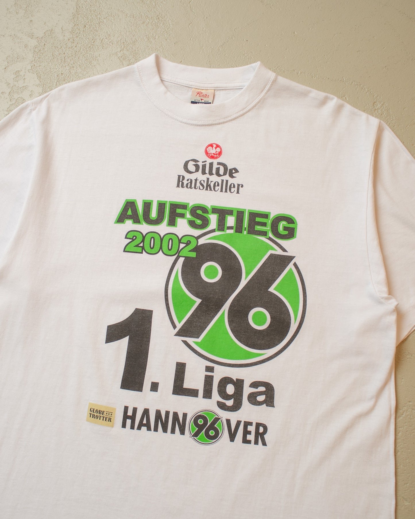 2002 Hannover 96 Aufstieg 1. Liga T-shirt white - L/XL