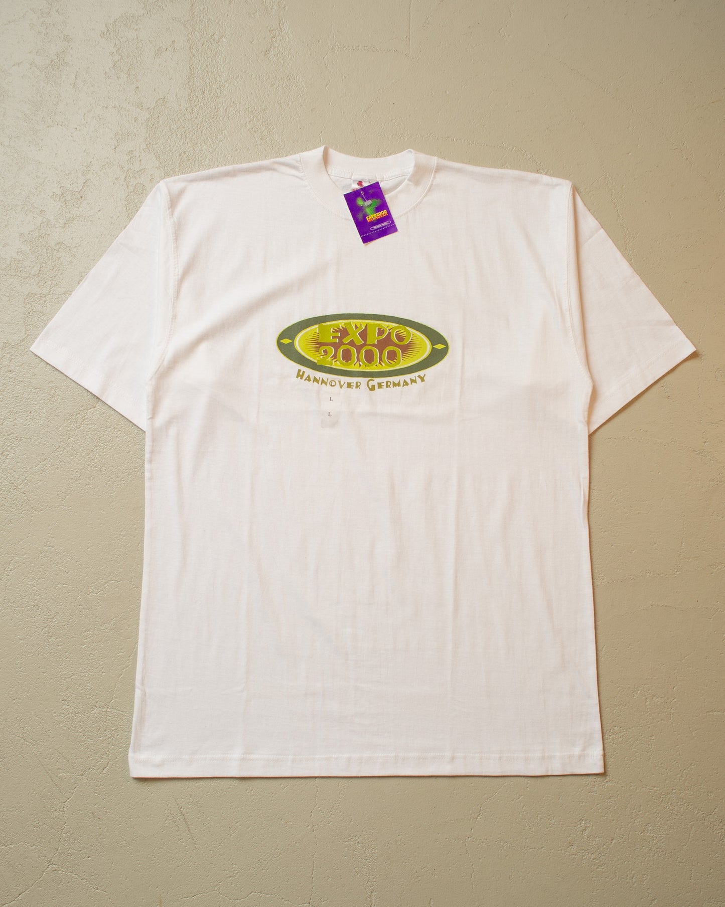Deadstock Expo 2000 Hannover T-shirt white - XL