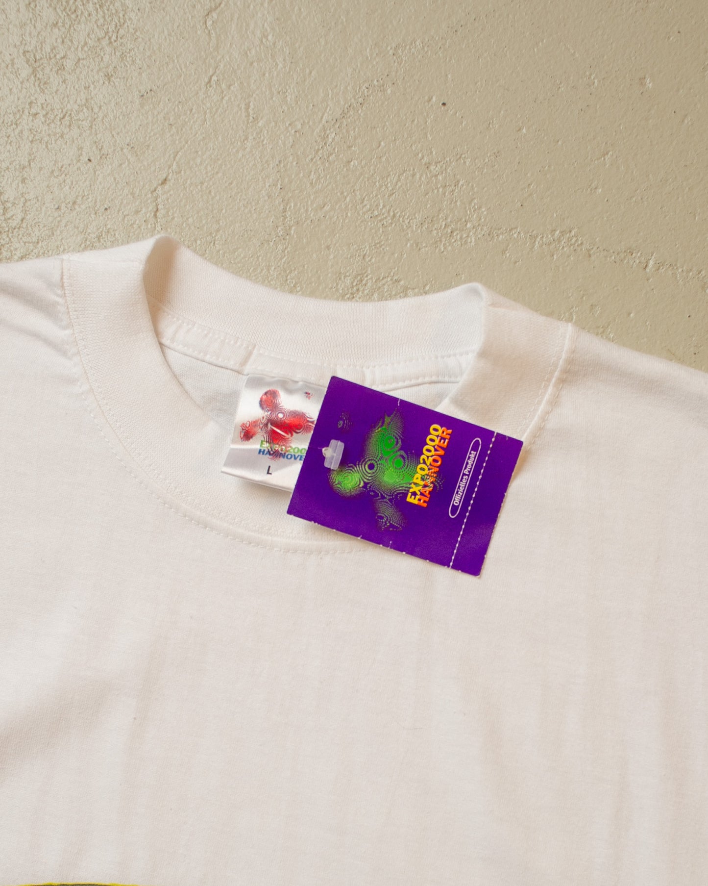 Deadstock Expo 2000 Hannover T-shirt white - XL
