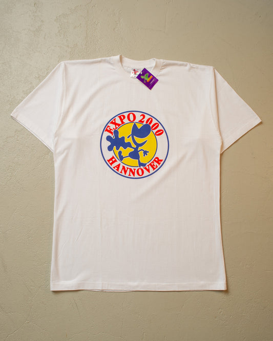 Deadstock Expo 2000 Hannover "Twipsy" T-shirt white - XXL