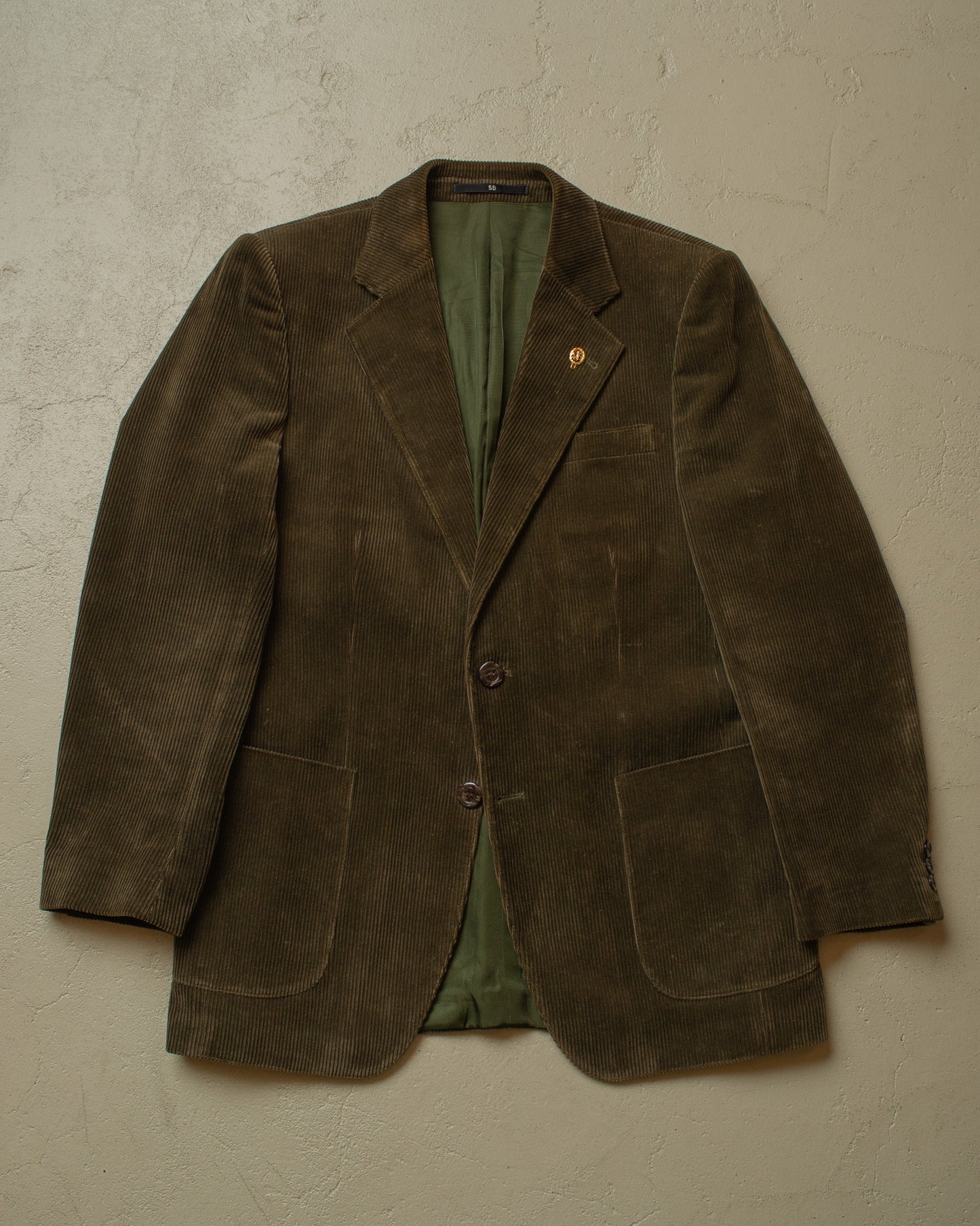 1960s/70s Corduroy Jacket brown - M/L