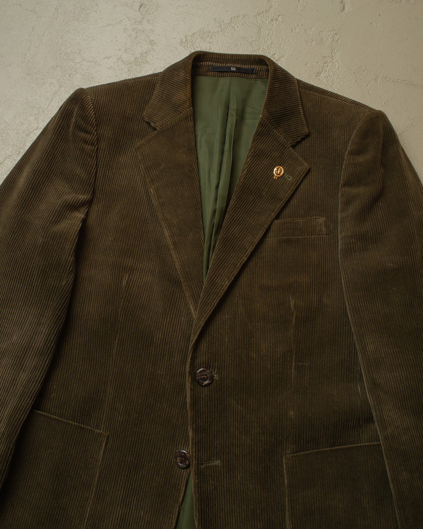 1960s/70s Corduroy Jacket brown - M/L