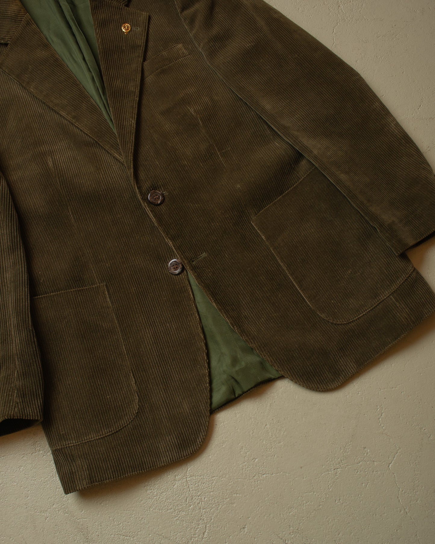 1960s/70s Corduroy Jacket brown - M/L