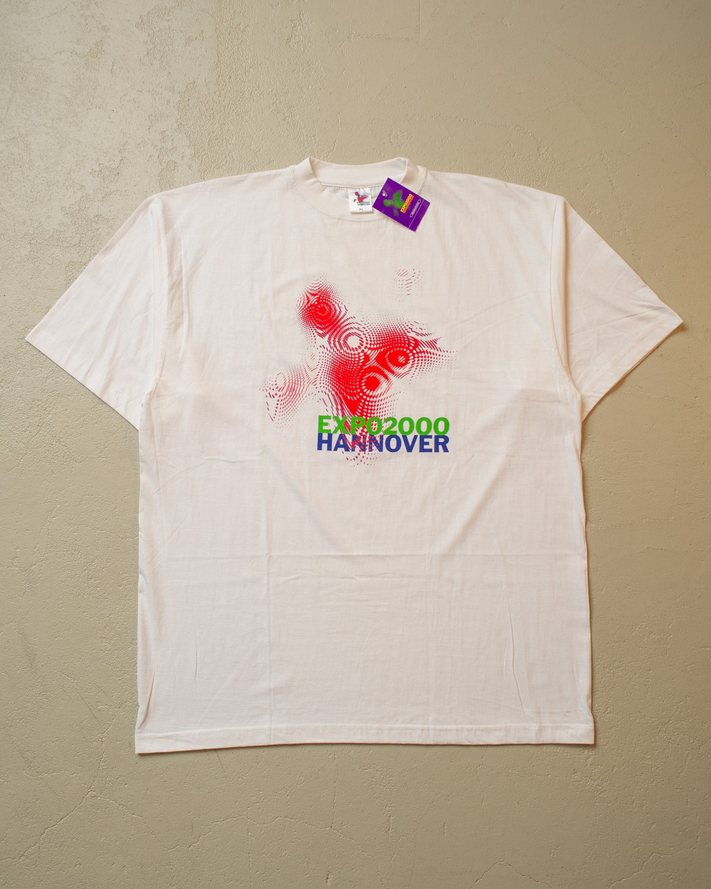 Deadstock Expo 2000 Hannover T-shirt white - XL/XXL