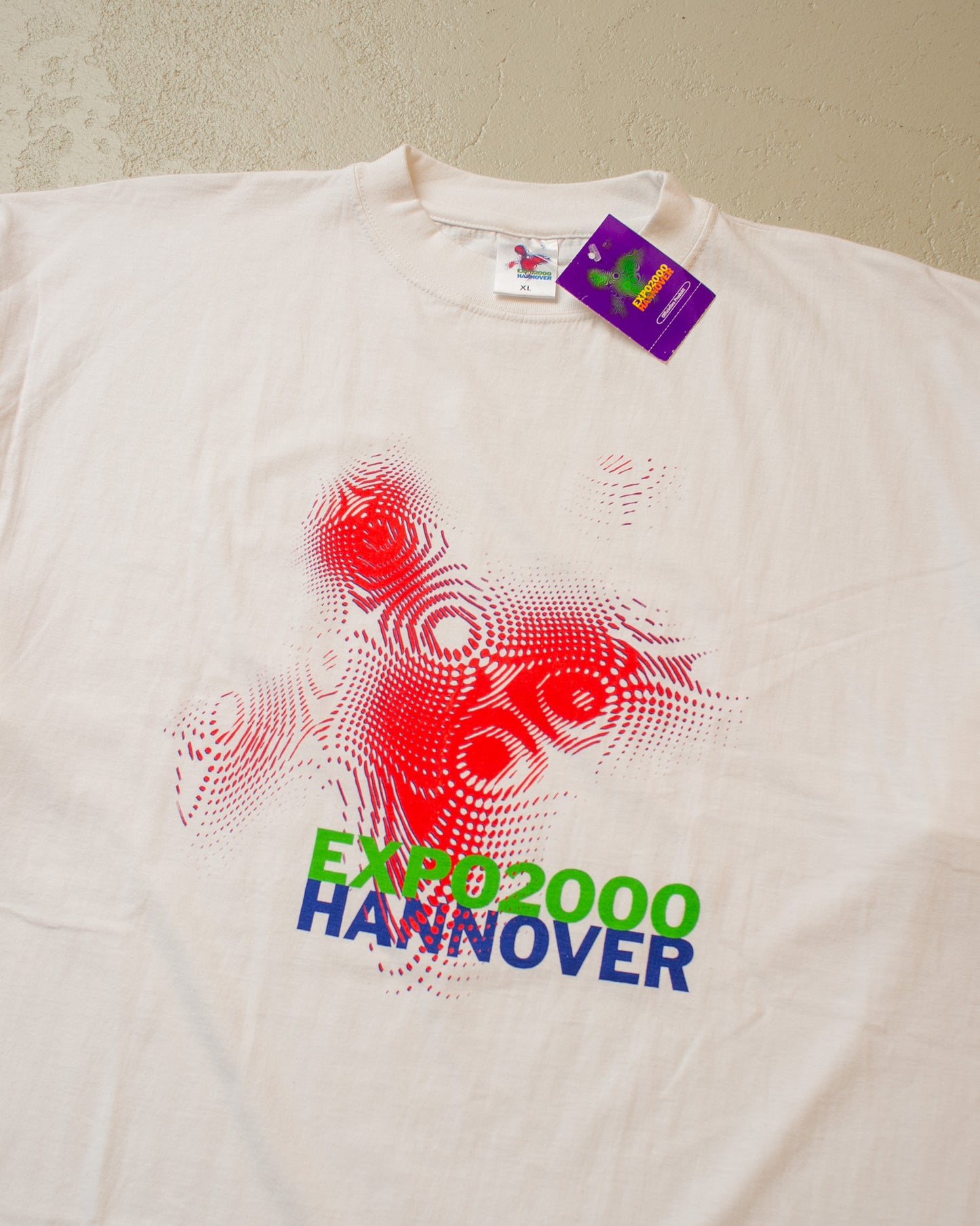 Deadstock Expo 2000 Hannover T-shirt white - XL/XXL