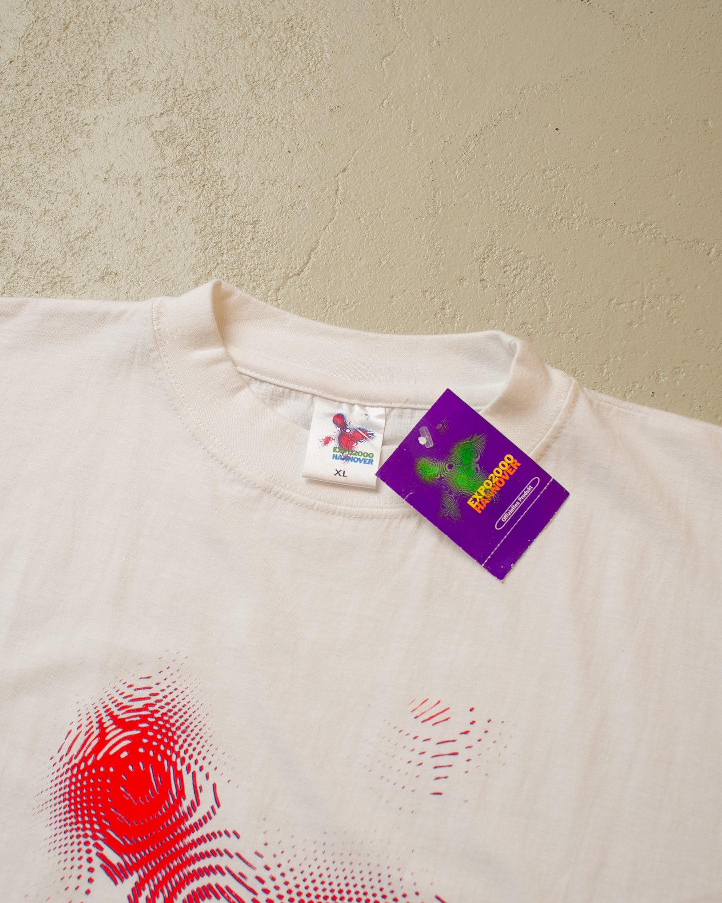 Deadstock Expo 2000 Hannover T-shirt white - XL/XXL