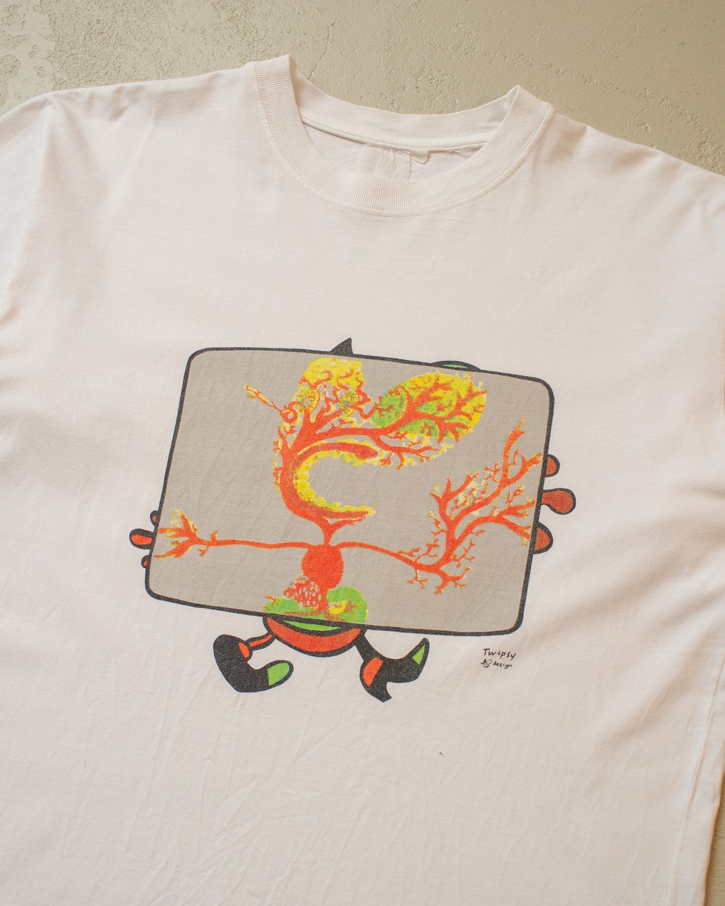 Expo 2000 Hannover "Twipsy - See through" T-shirt white - L/XL