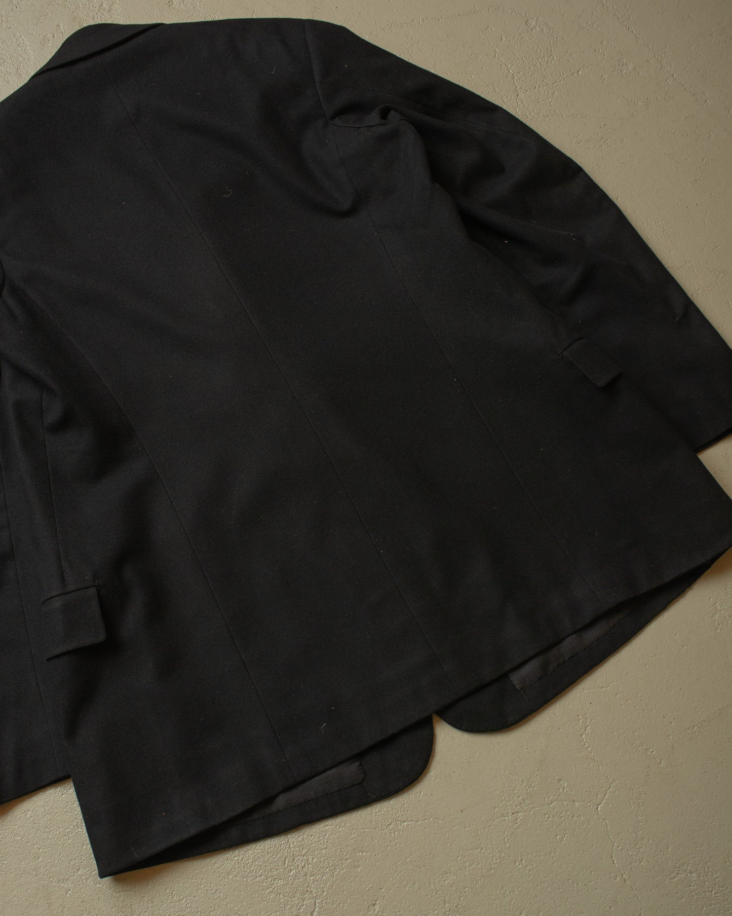 1920s German Three Piece Wool Suit black - M