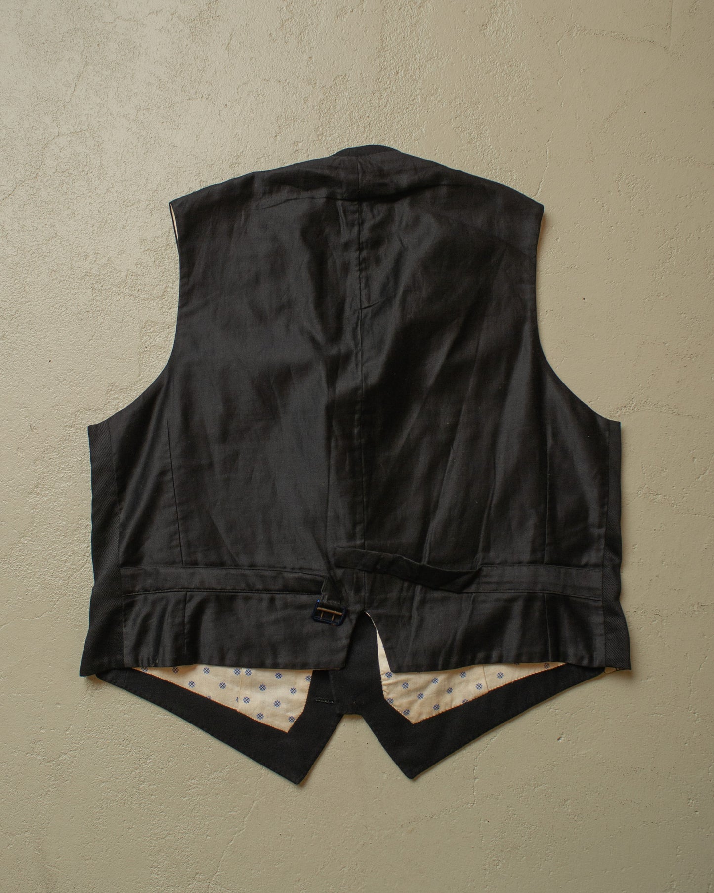 1920s German Three Piece Wool Suit black - M