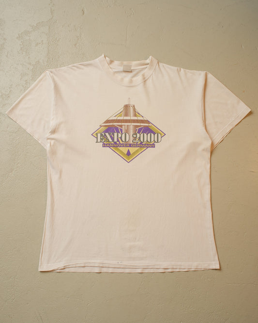 Expo 2000 Hannover Tower T-shirt white - XL/XXL