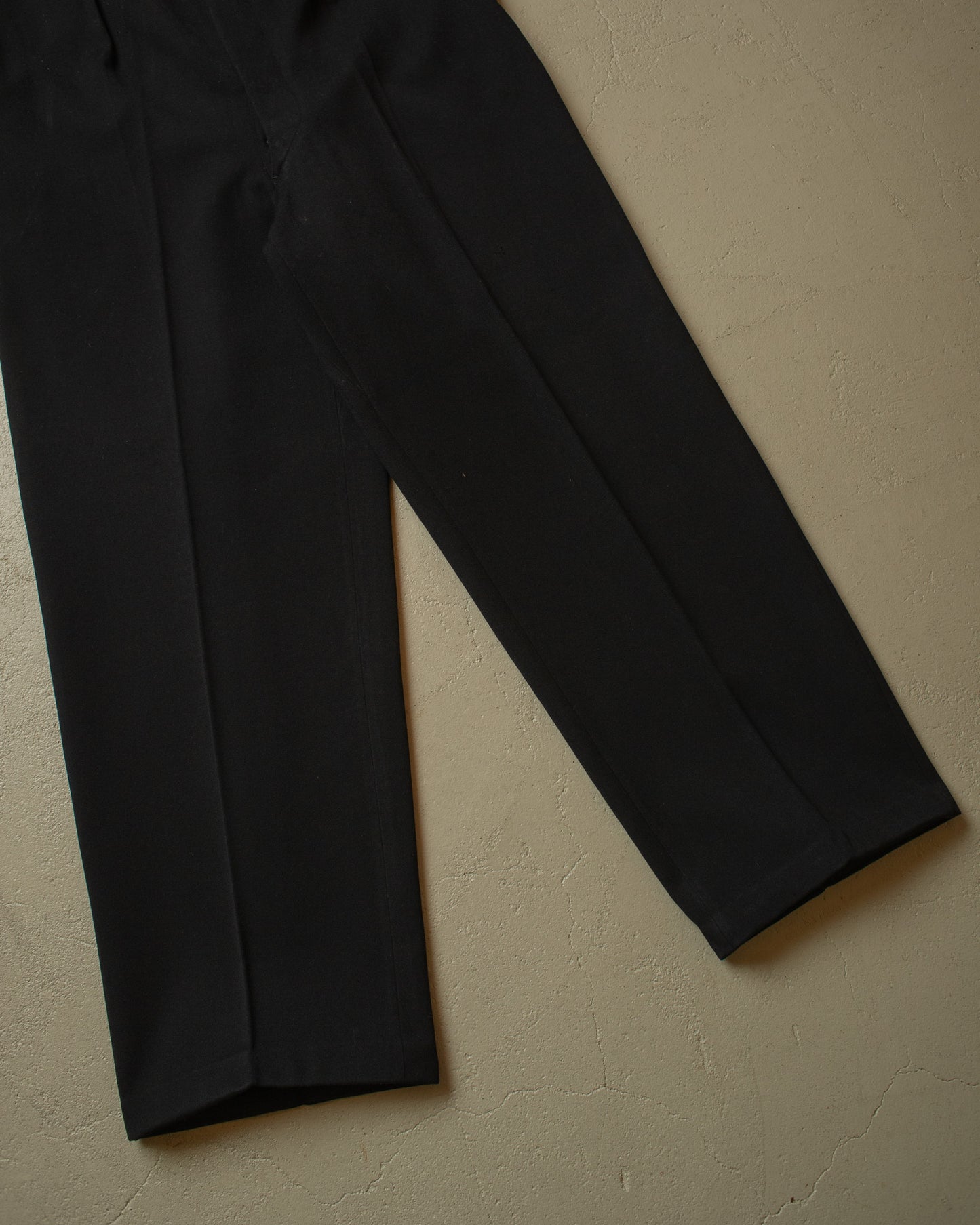 1920s German Three Piece Wool Suit black - M
