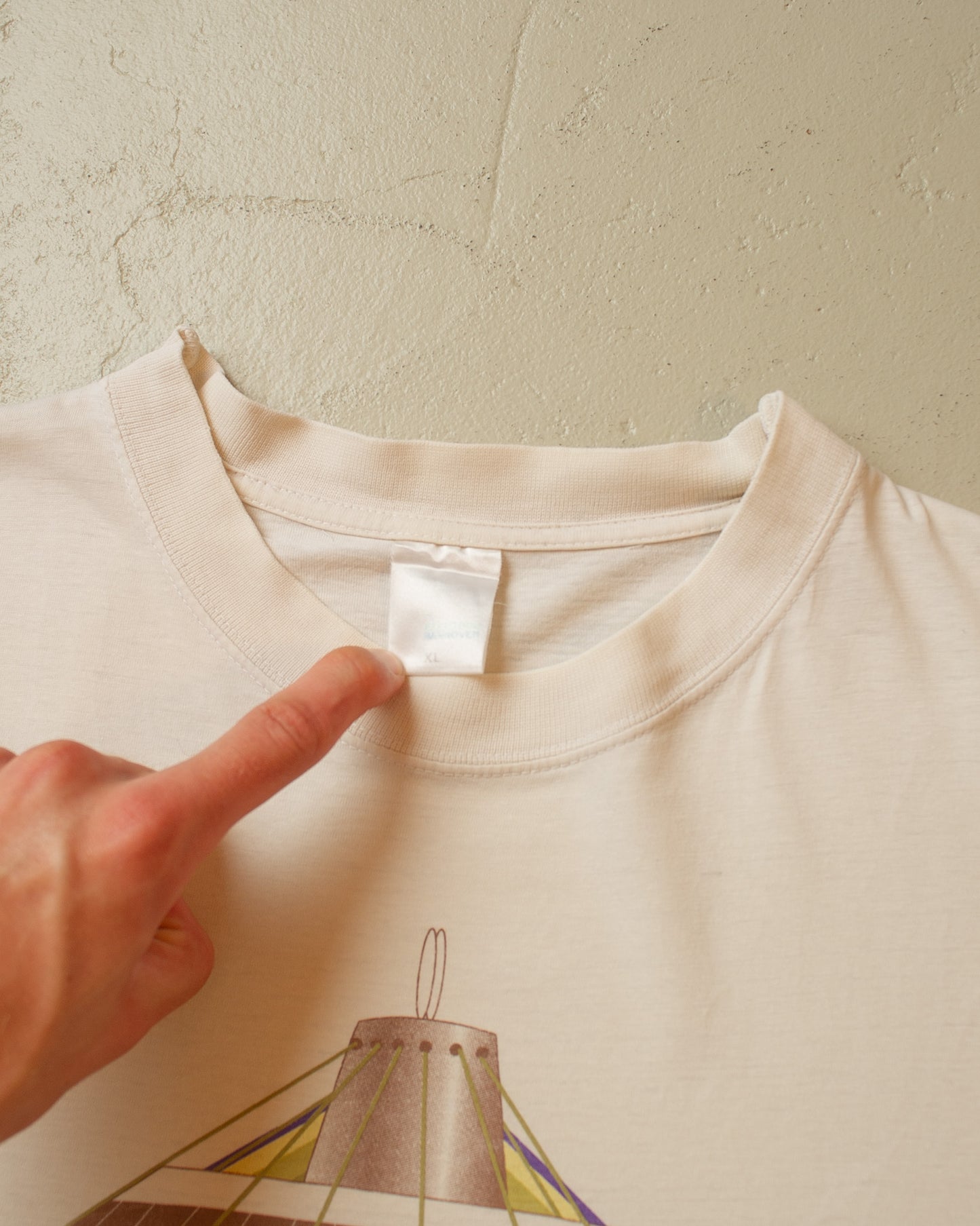 Expo 2000 Hannover Tower T-shirt white - XL/XXL