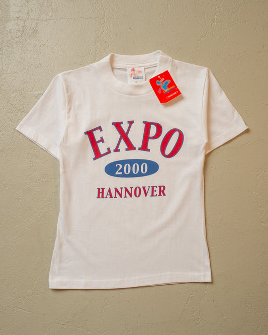 Deadstock Womens Expo 2000 Hannover Baby Tee - XS/S
