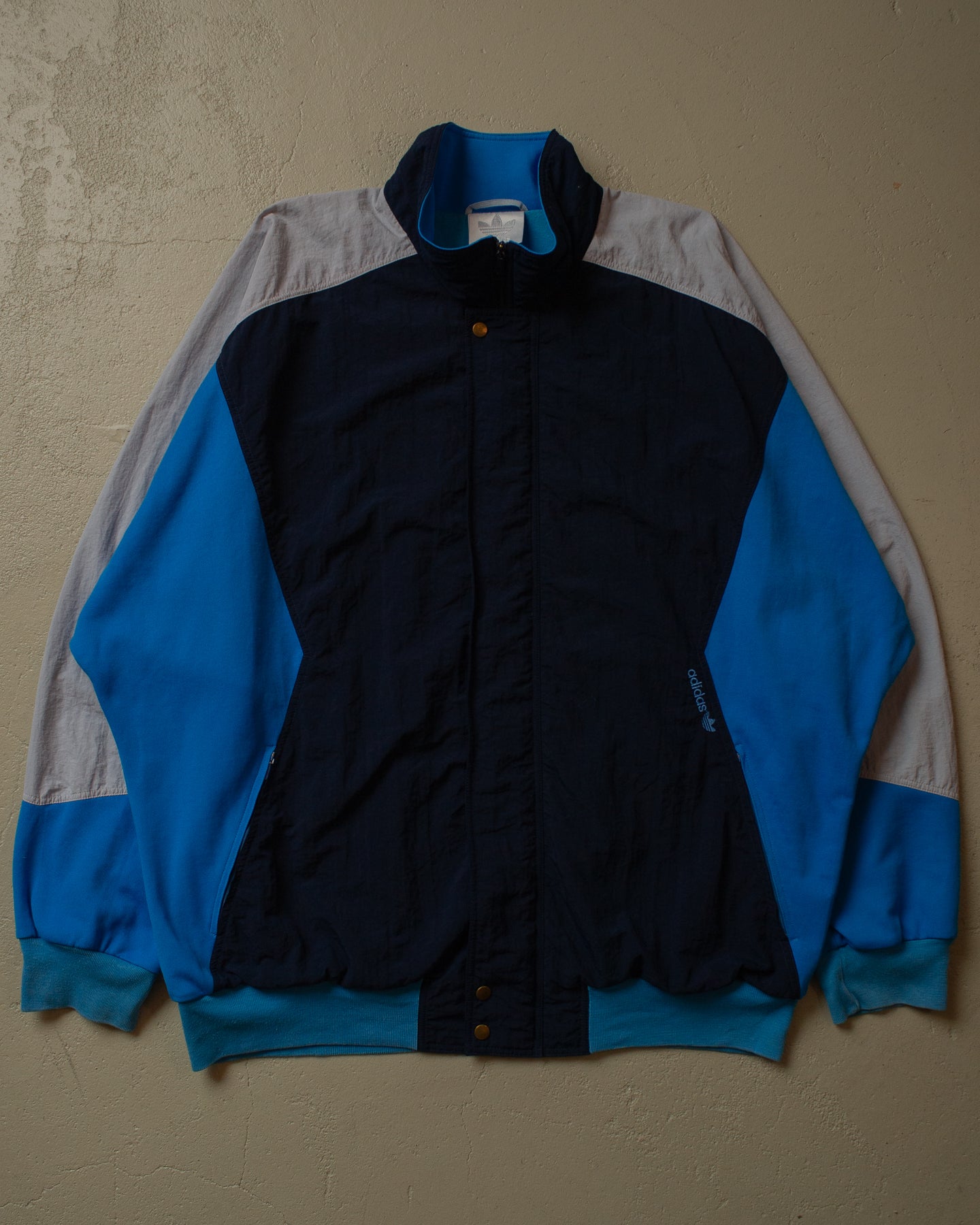 90s Adidas Colorblock Windbreaker - XXL