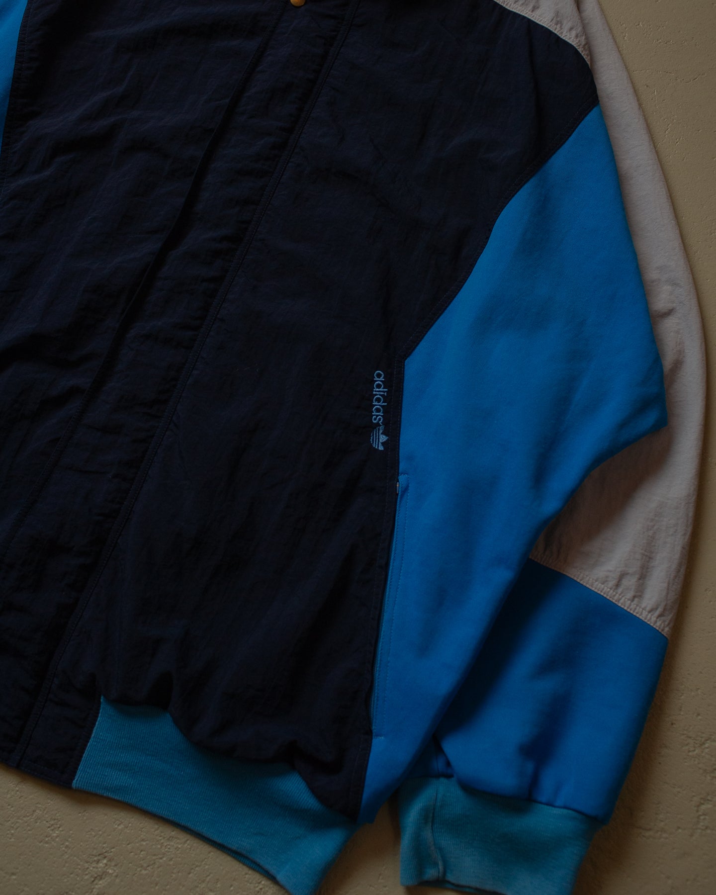 90s Adidas Colorblock Windbreaker - XXL