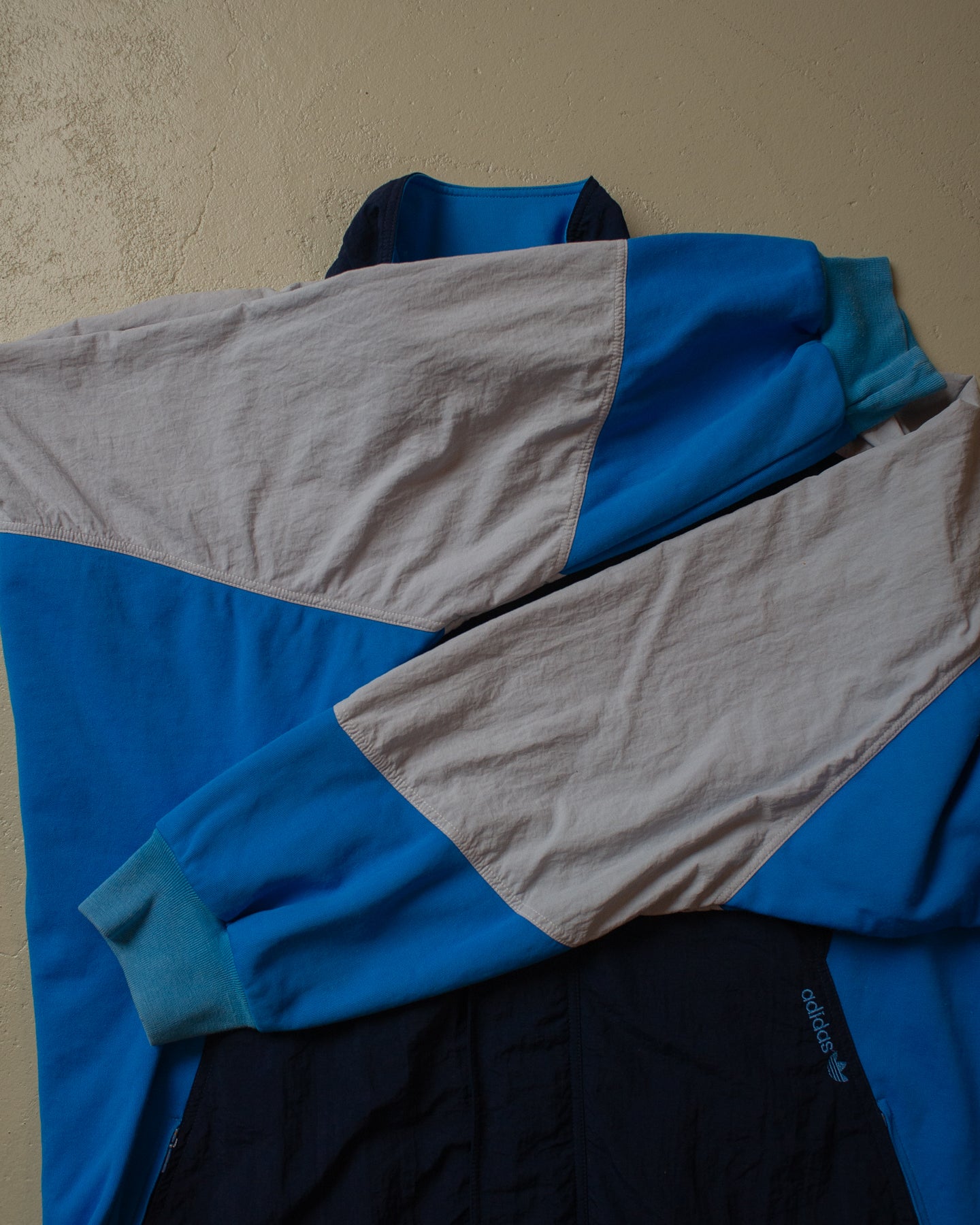 90s Adidas Colorblock Windbreaker - XXL