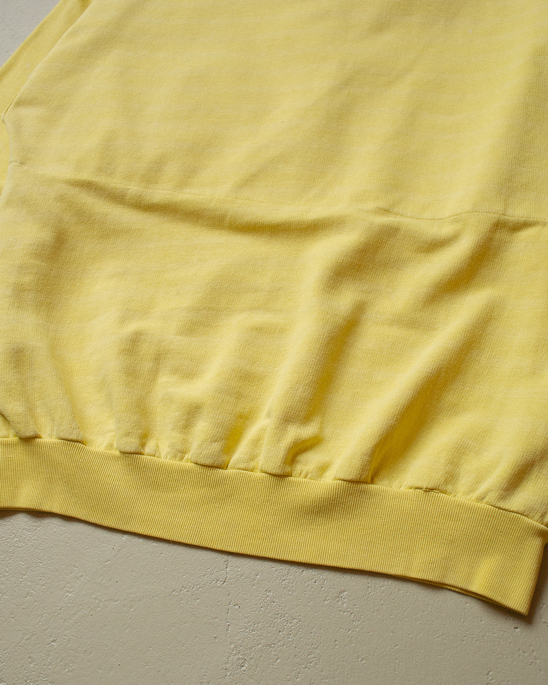 90s Mistral Button Up Sweatshirt yellow - XL