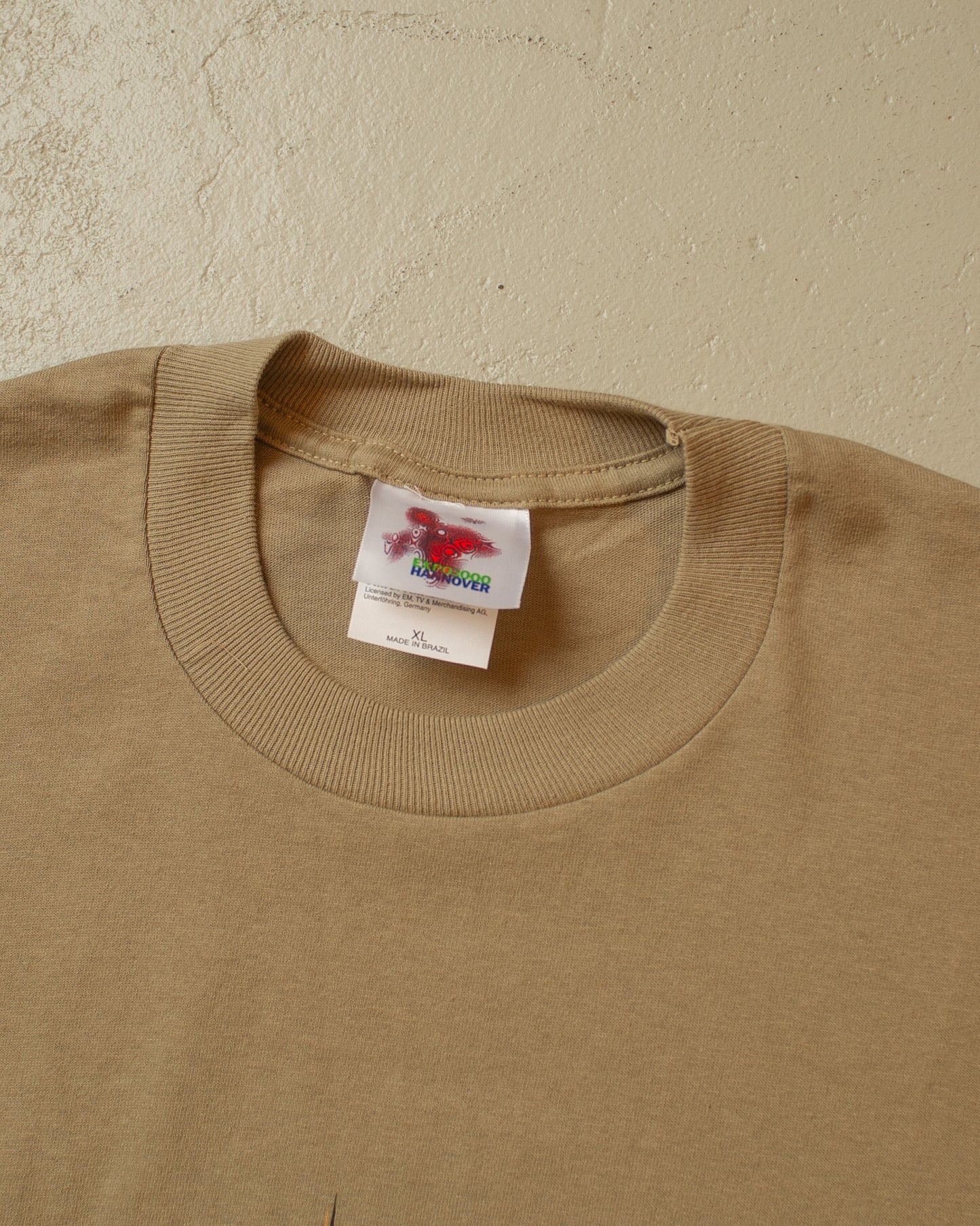 Unworn Expo 2000 Hannover T-shirt beige - XL/XXL