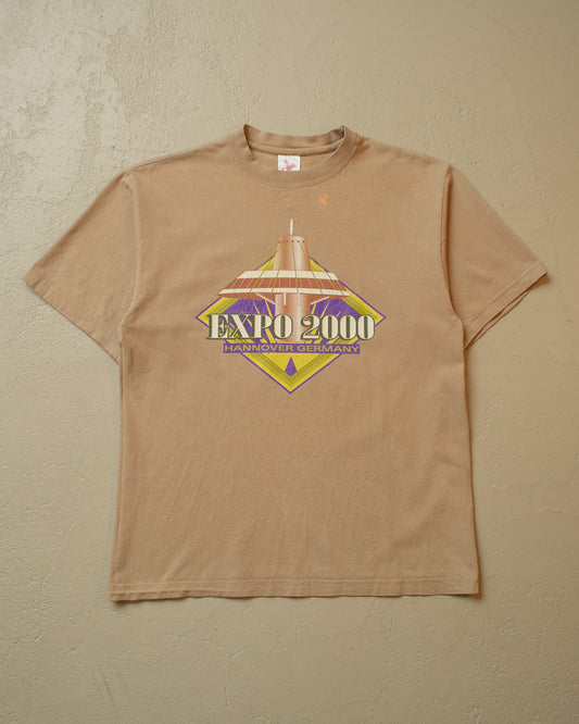 Expo 2000 Hannover Tower T-shirt beige - M