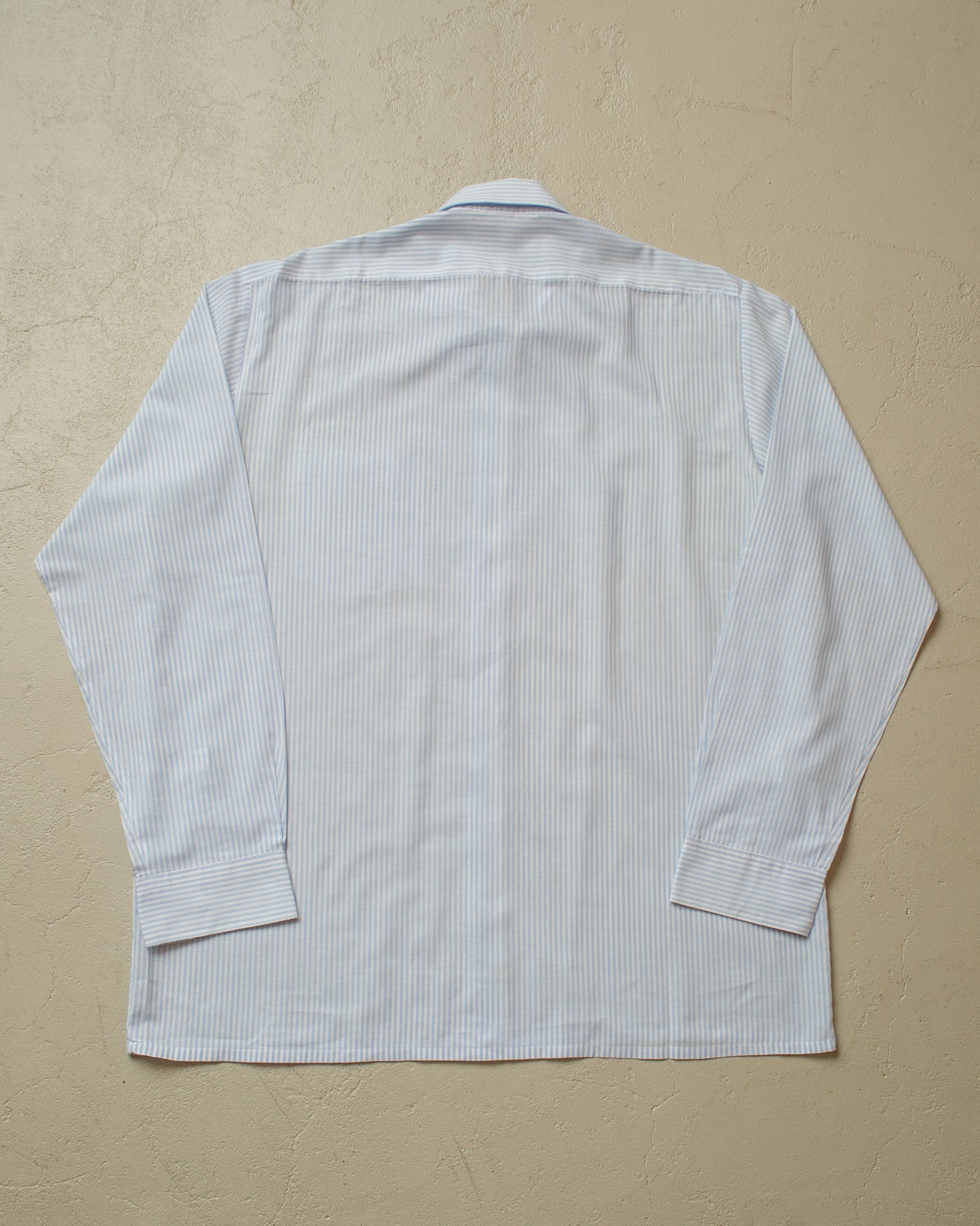 1960s unworn striped Shirt blue - XL