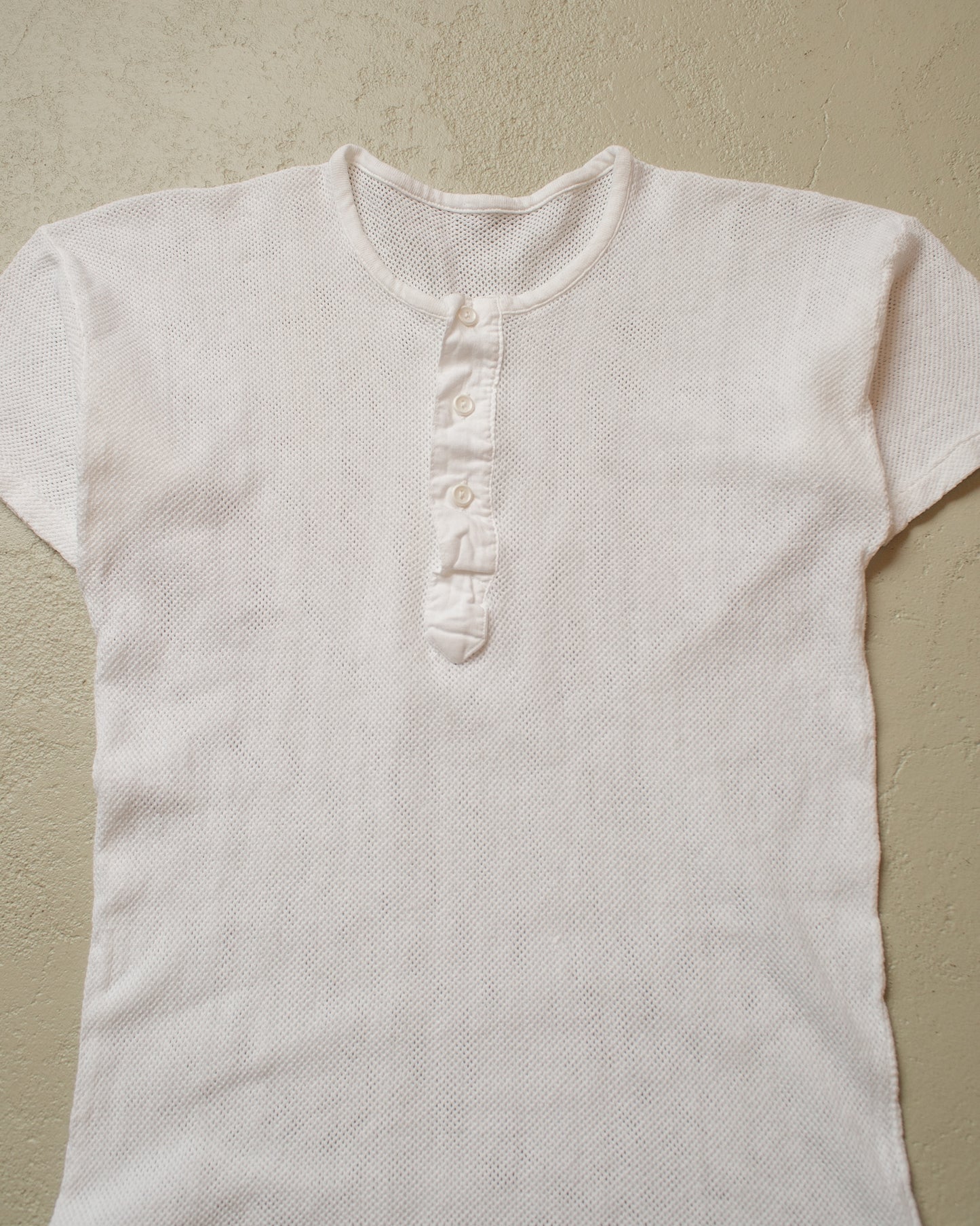 1940s/50s Net Under Shirt white - M