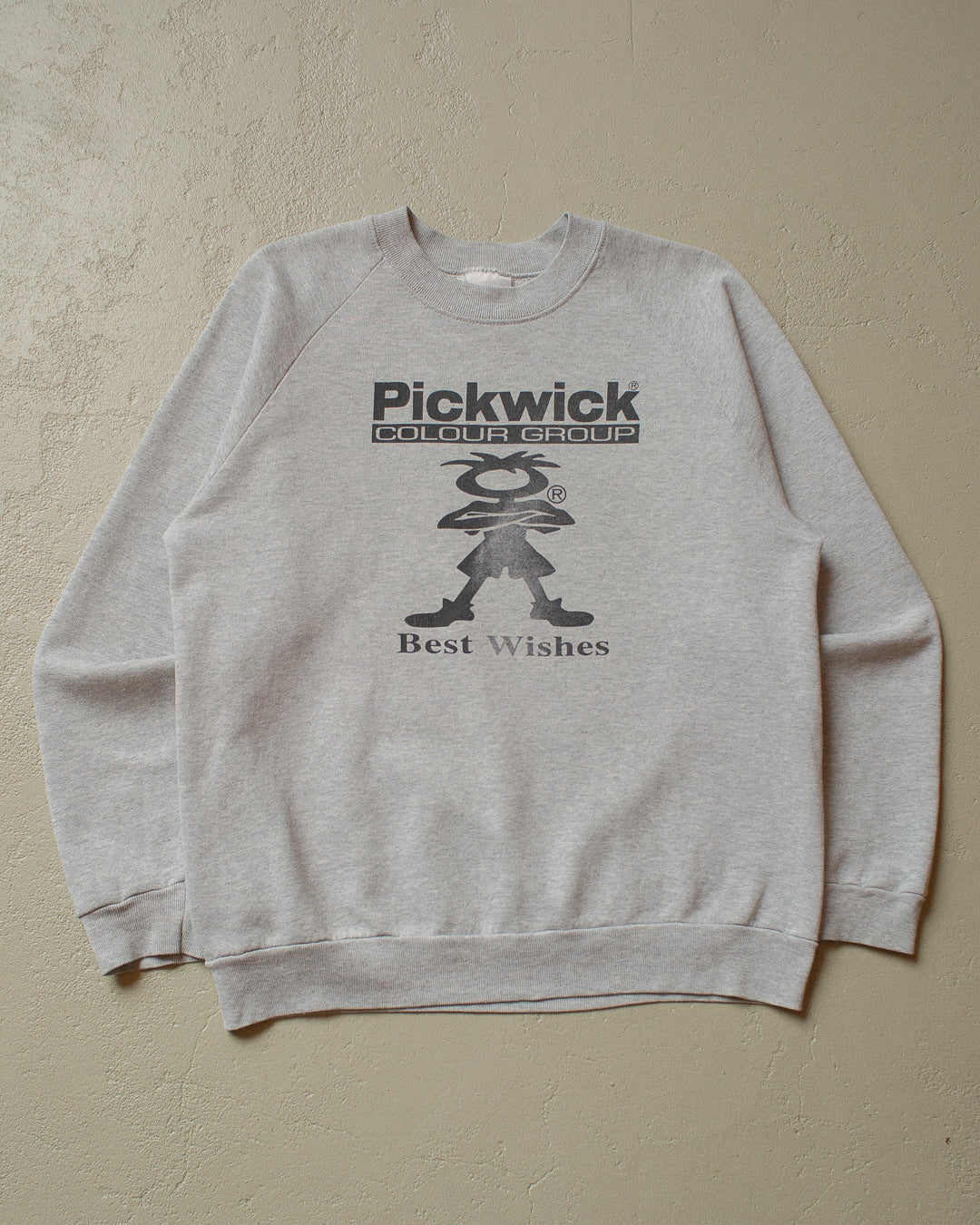 90s Pickwick Colour Group Sweatshirt grey - M