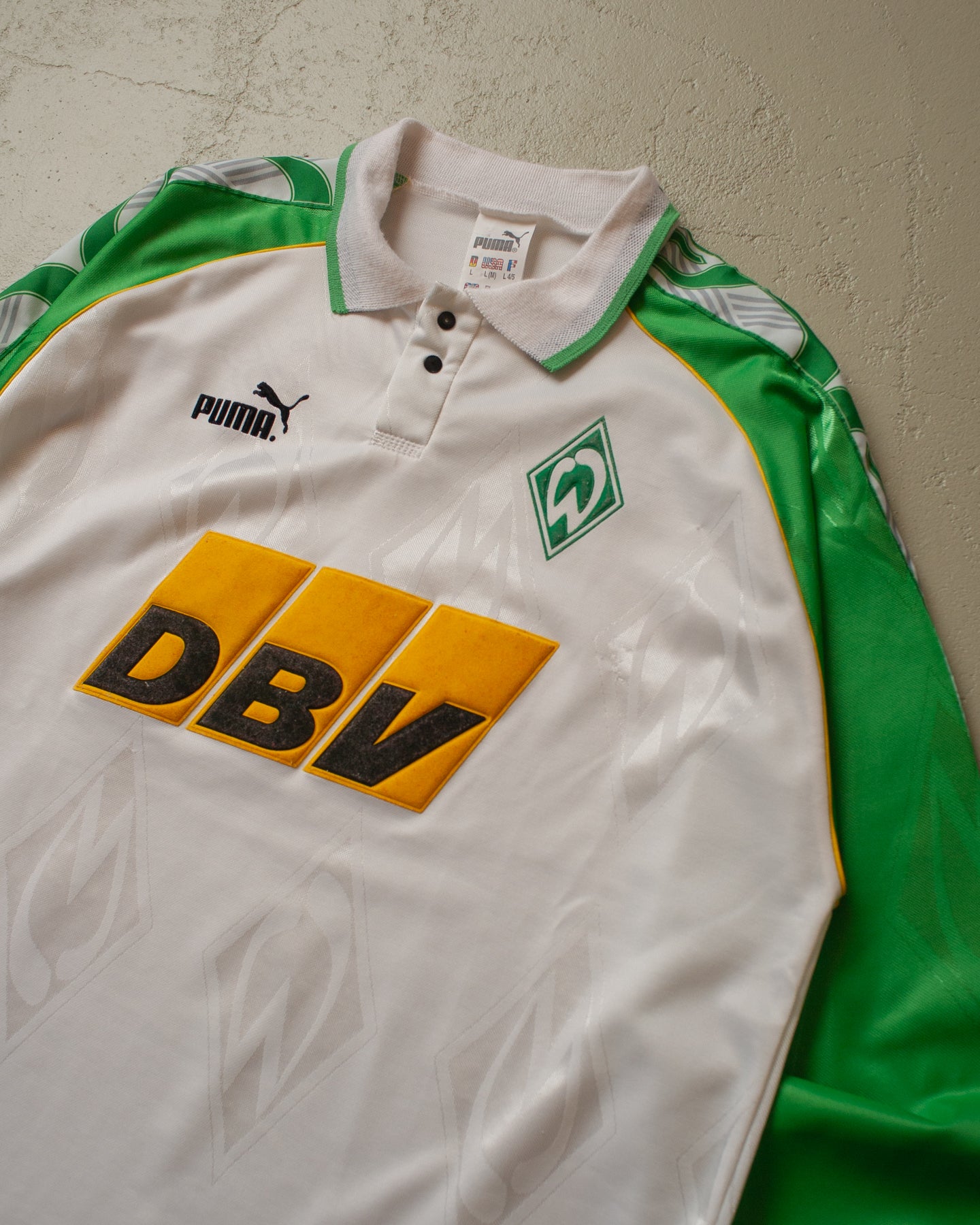 1995/96 Puma Werder Bremen Longsleeve Jersey - L