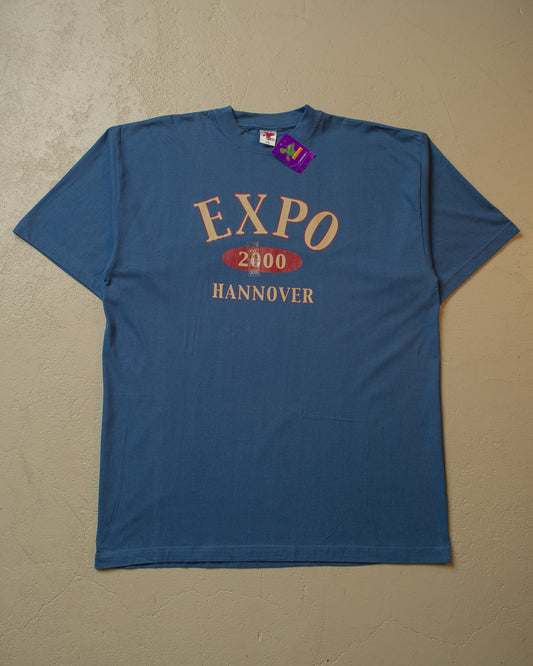 Deadstock Expo 2000 Hannover T-shirt blue - XXL