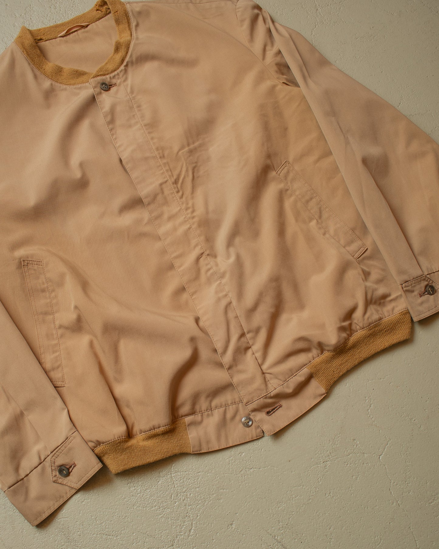 1950s/60s German Light Jacket beige - XL/XXL