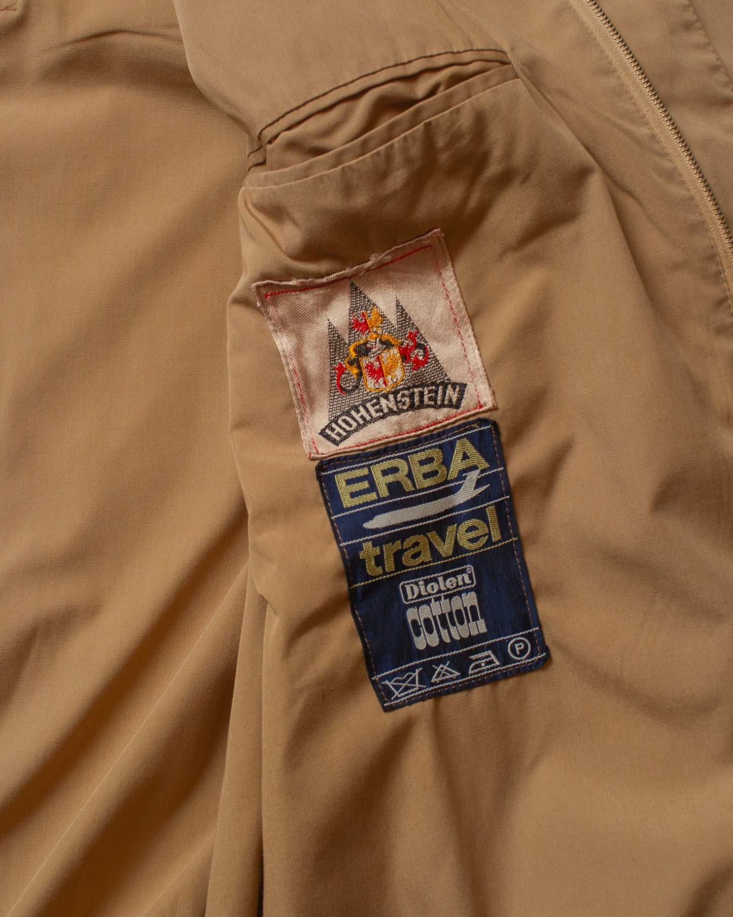 1950s/60s German Light Jacket beige - XL/XXL