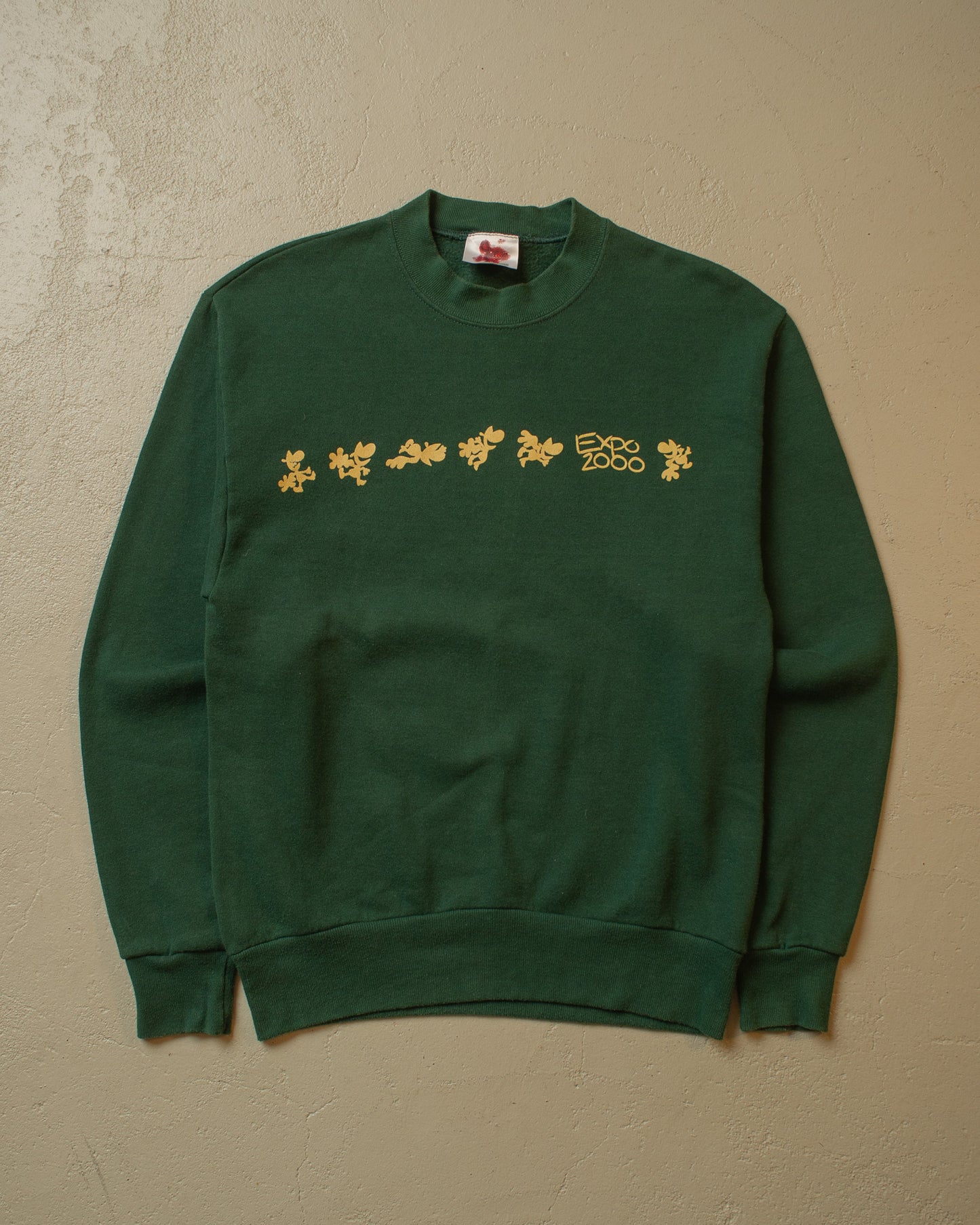 Expo 2000 Hannover "Twipsy" Sweatshirt green -  M
