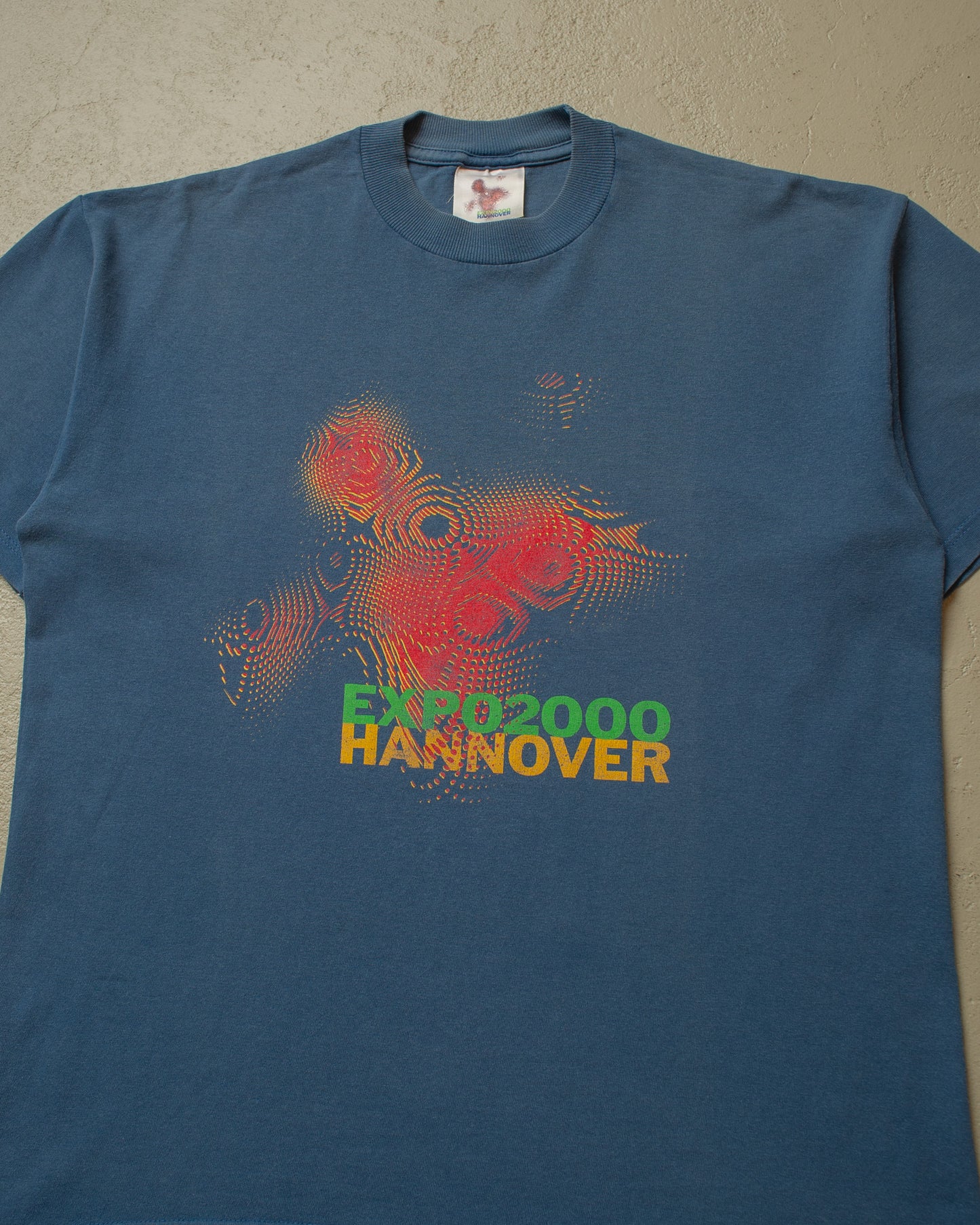 2000 Expo Hannover T-shirt blue - M/L