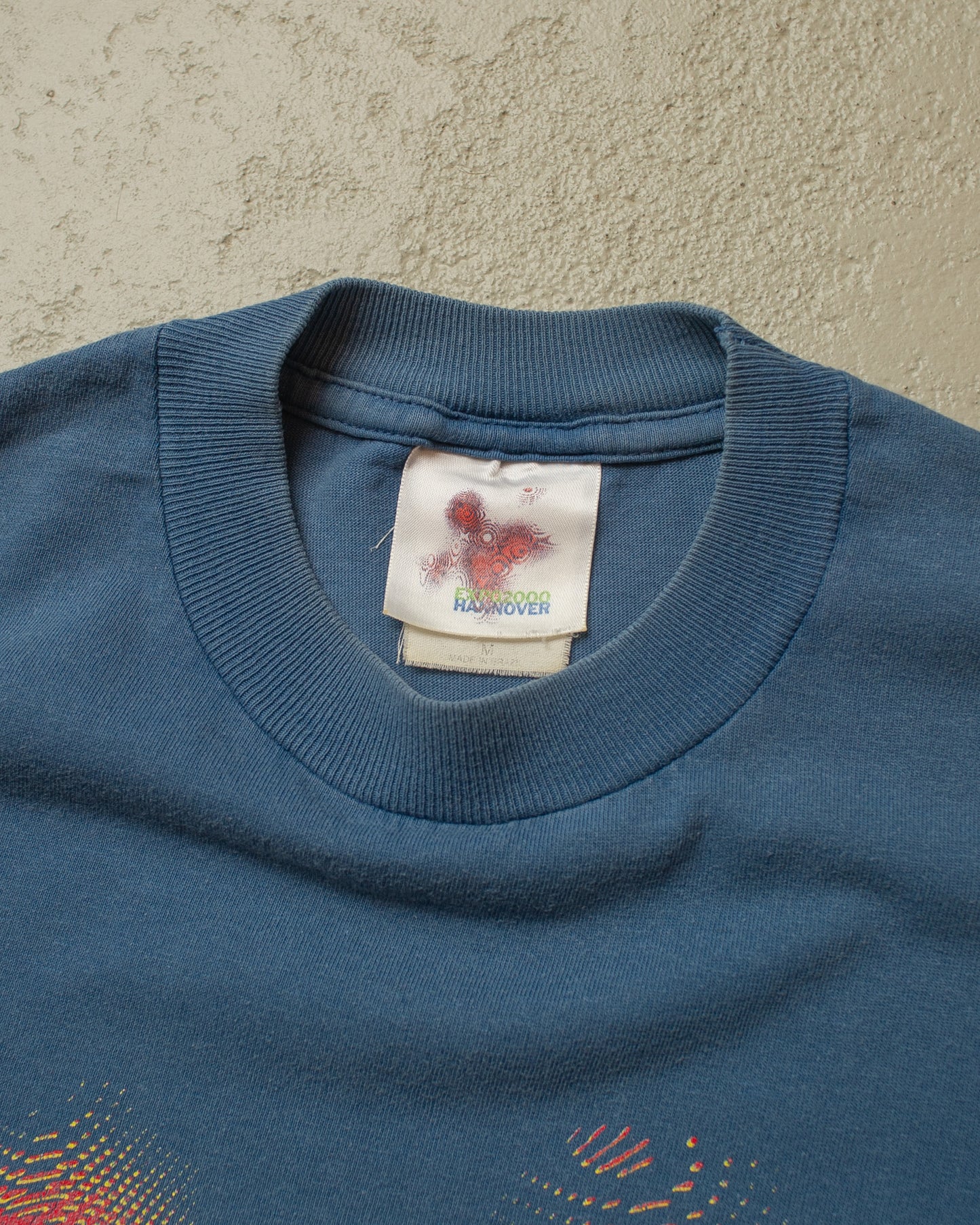 2000 Expo Hannover T-shirt blue - M/L
