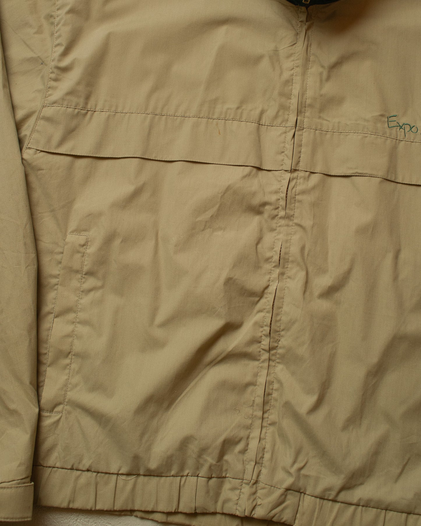 2000 Deadstock Expo Hannover Windbreaker beige - XXL/XXXL