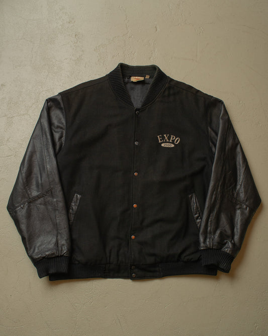 2000 Expo Hannover Varsity Jacket black - XXL/XXXL
