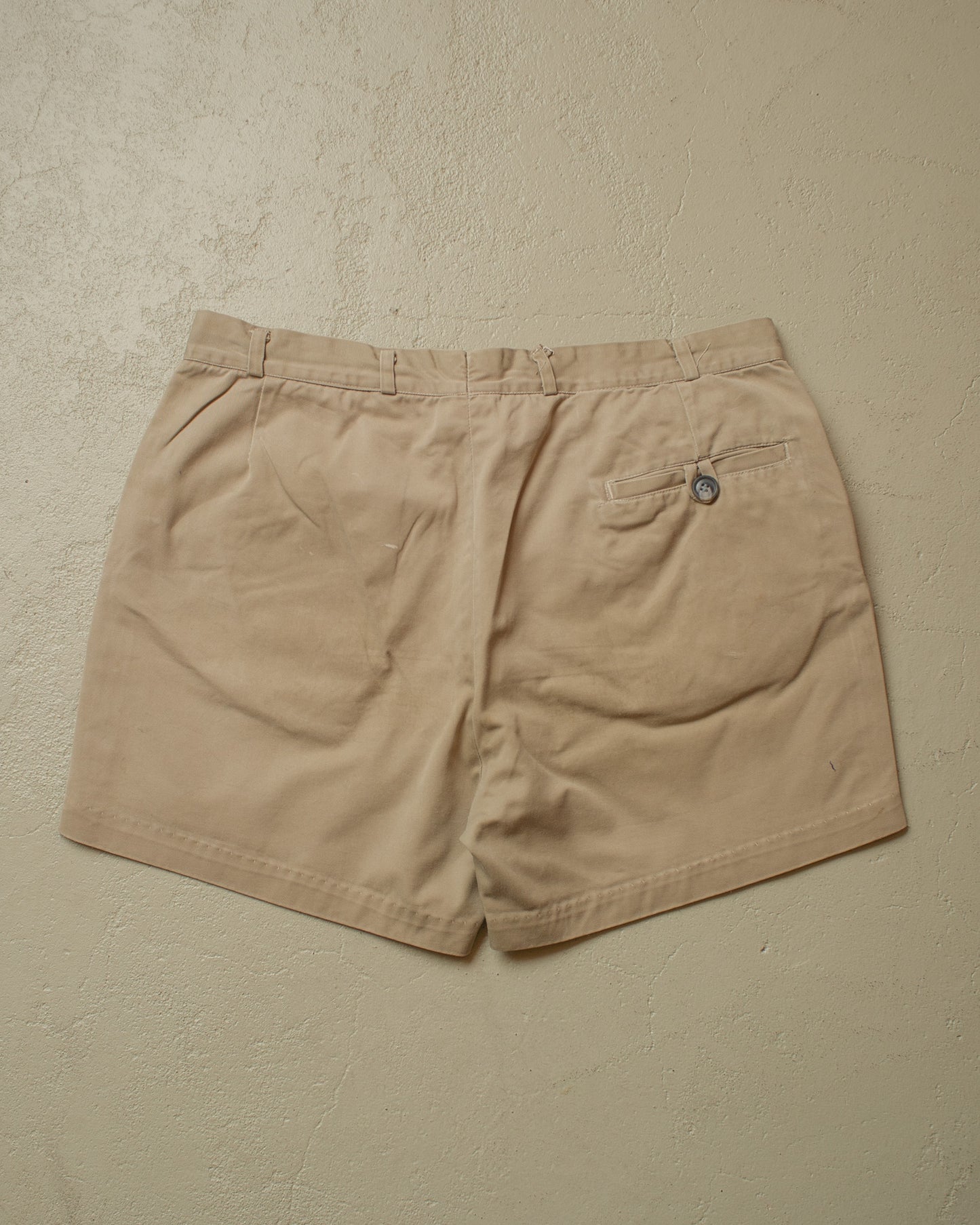 1960s distressed Texwood Cotton Shorts beige - W33