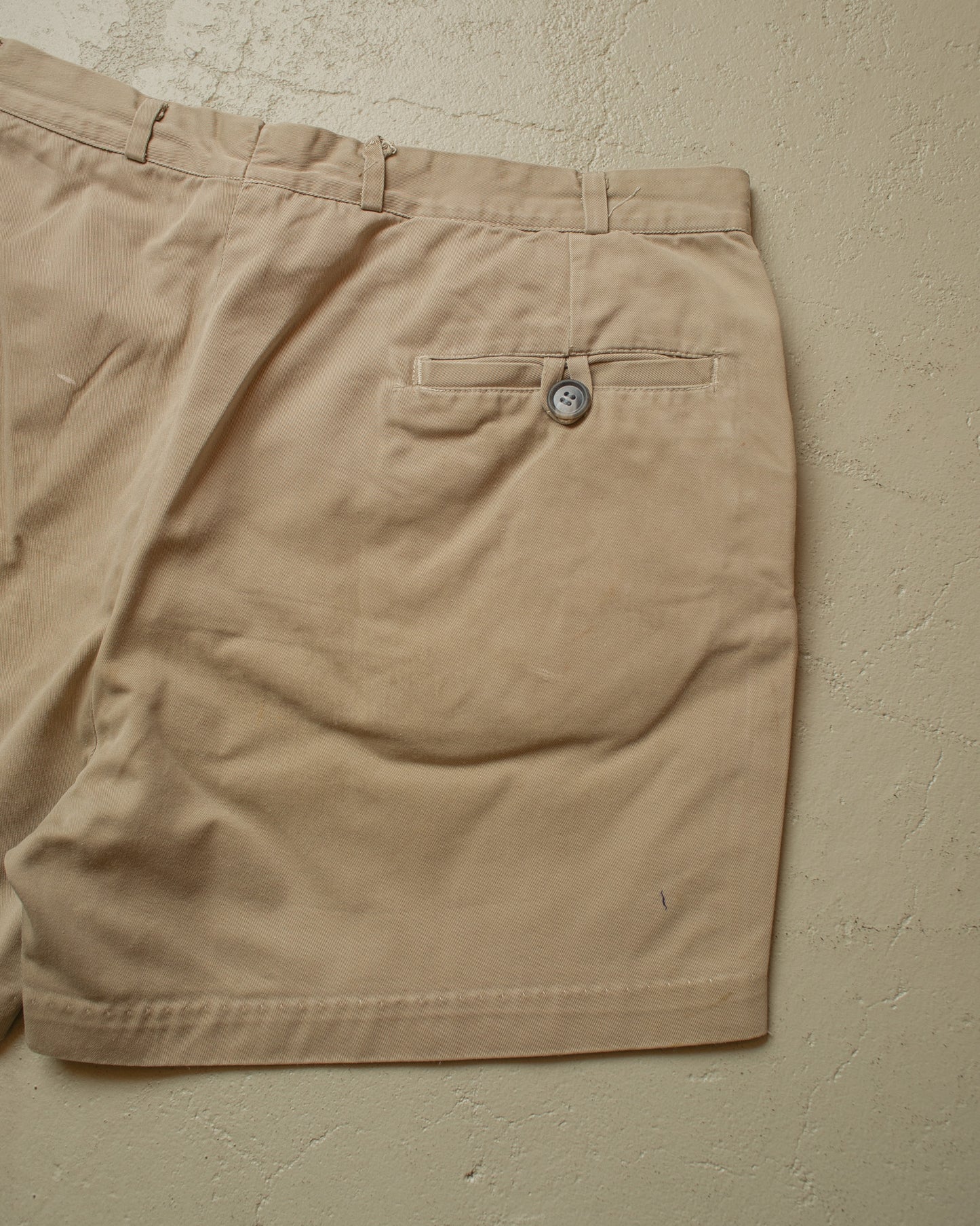 1960s distressed Texwood Cotton Shorts beige - W33