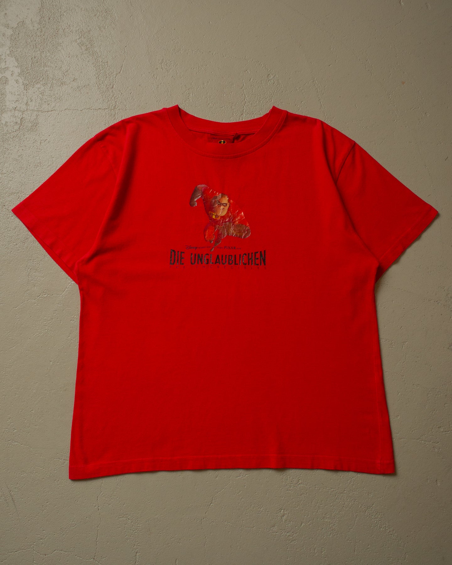 2000s The Incredibles T-shirt red - L/XL