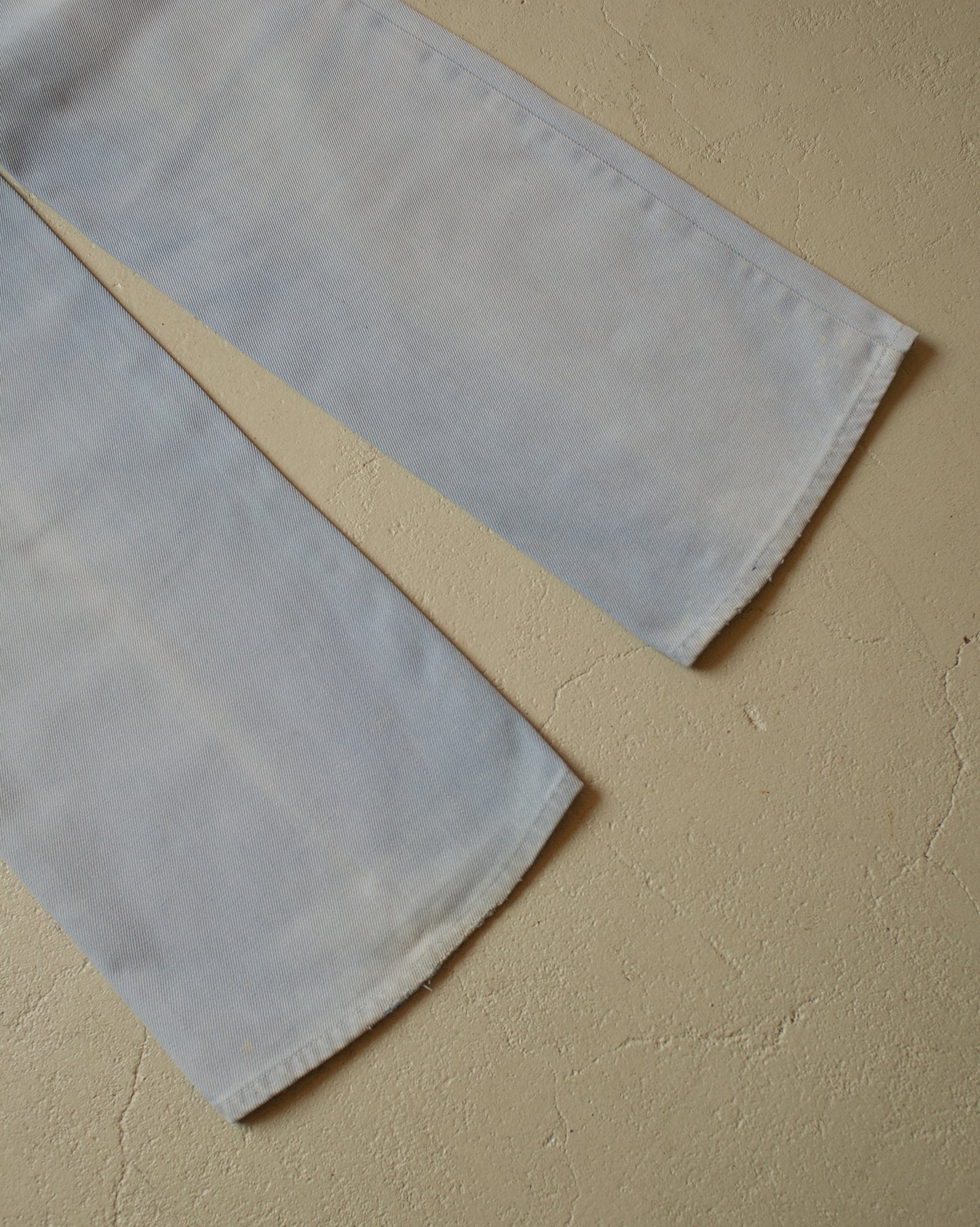 1970s Faded Light Flared Jeans blue - W34 L32