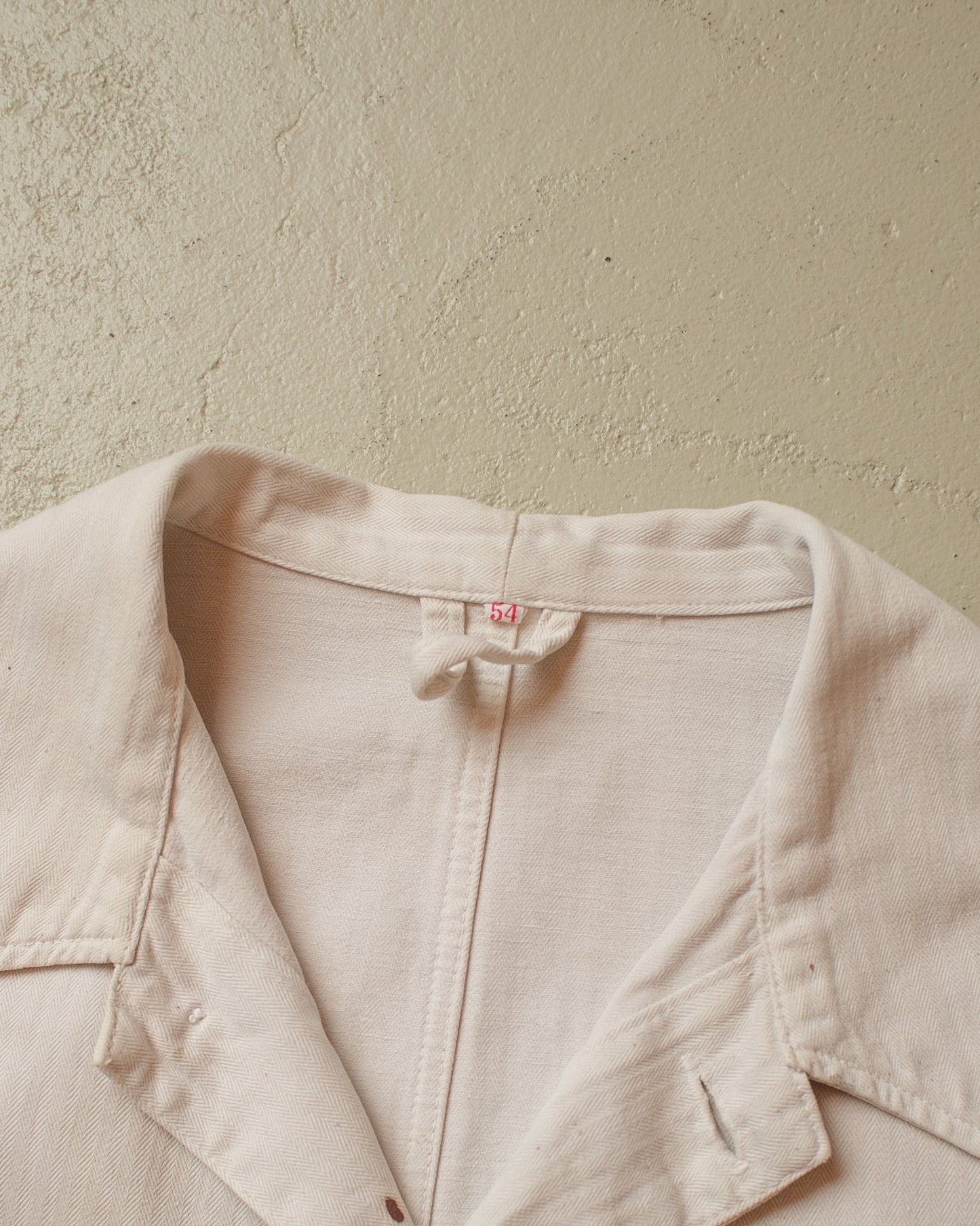 1970s Painter Workwear Jacket white - L/XL